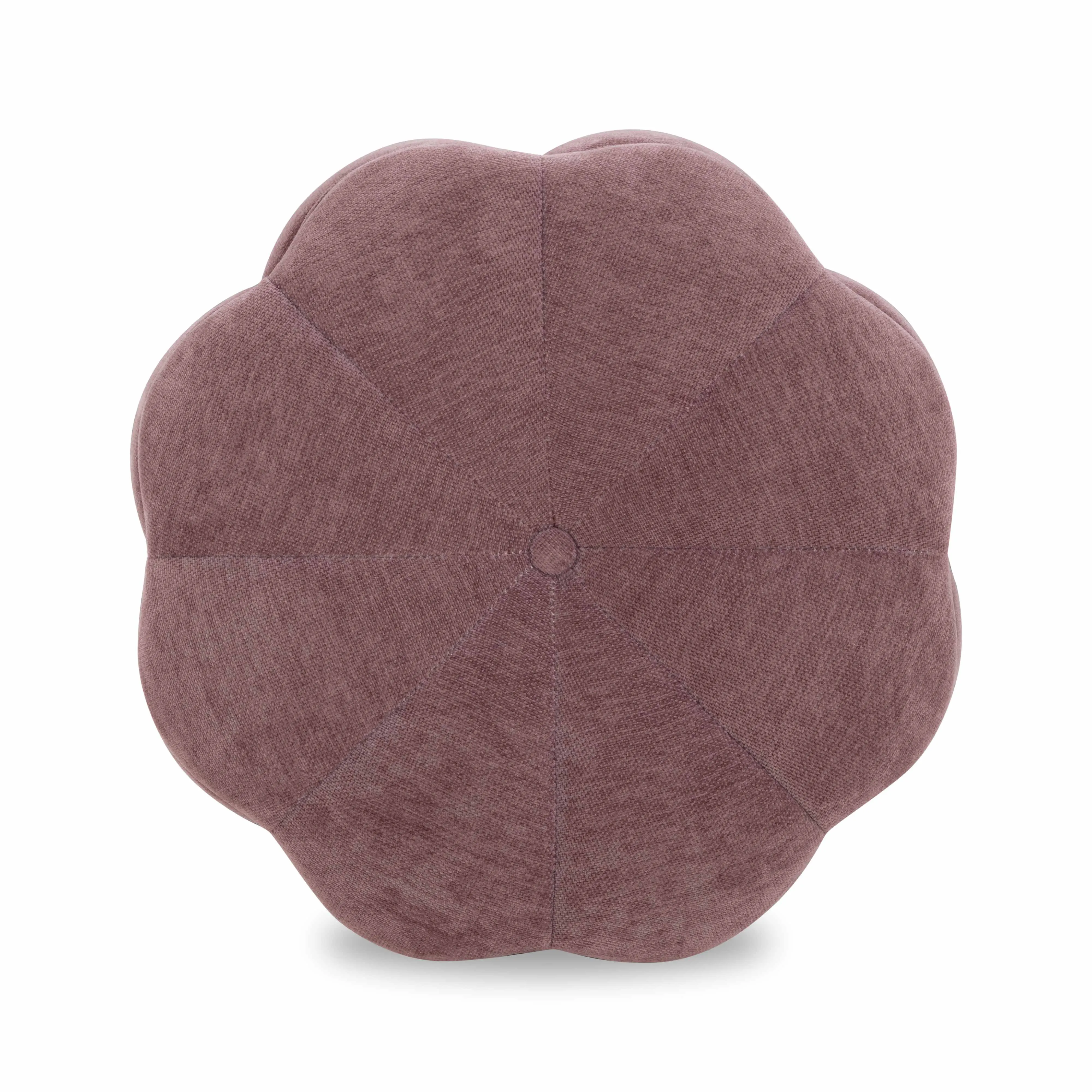 Fleur Textured Velvet Storage Ottoman - Image 4