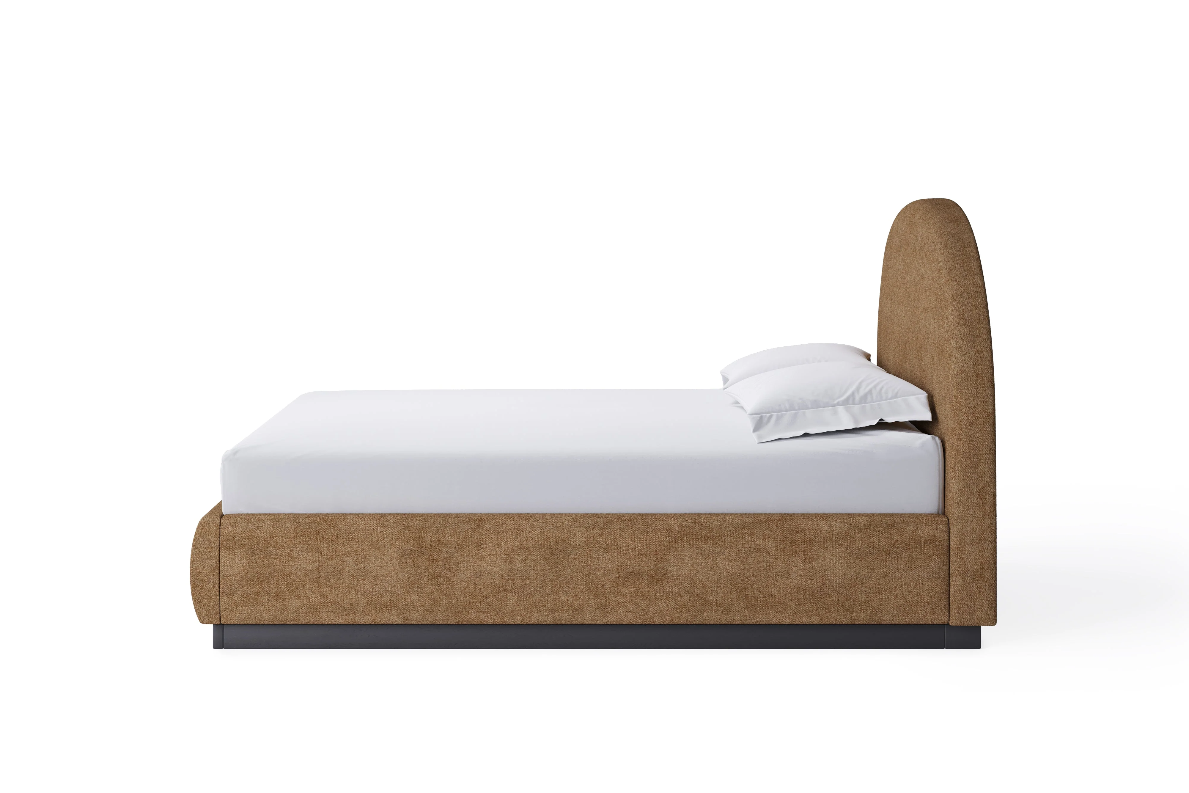 Flex Queen Upholstered Bed in Porcini Chenille - Image 5