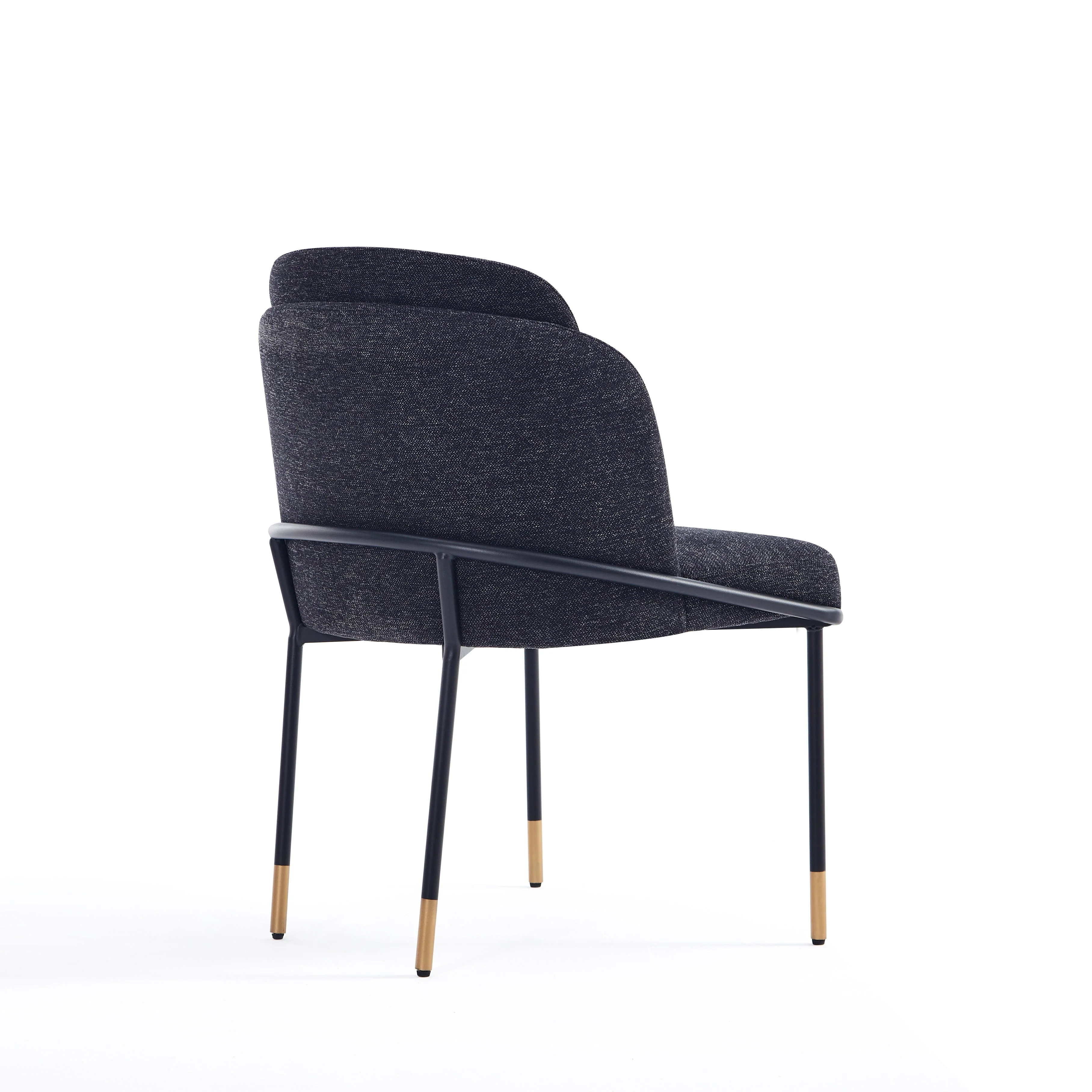 Flor Dining Chair in Black (set of 2) - Image 6