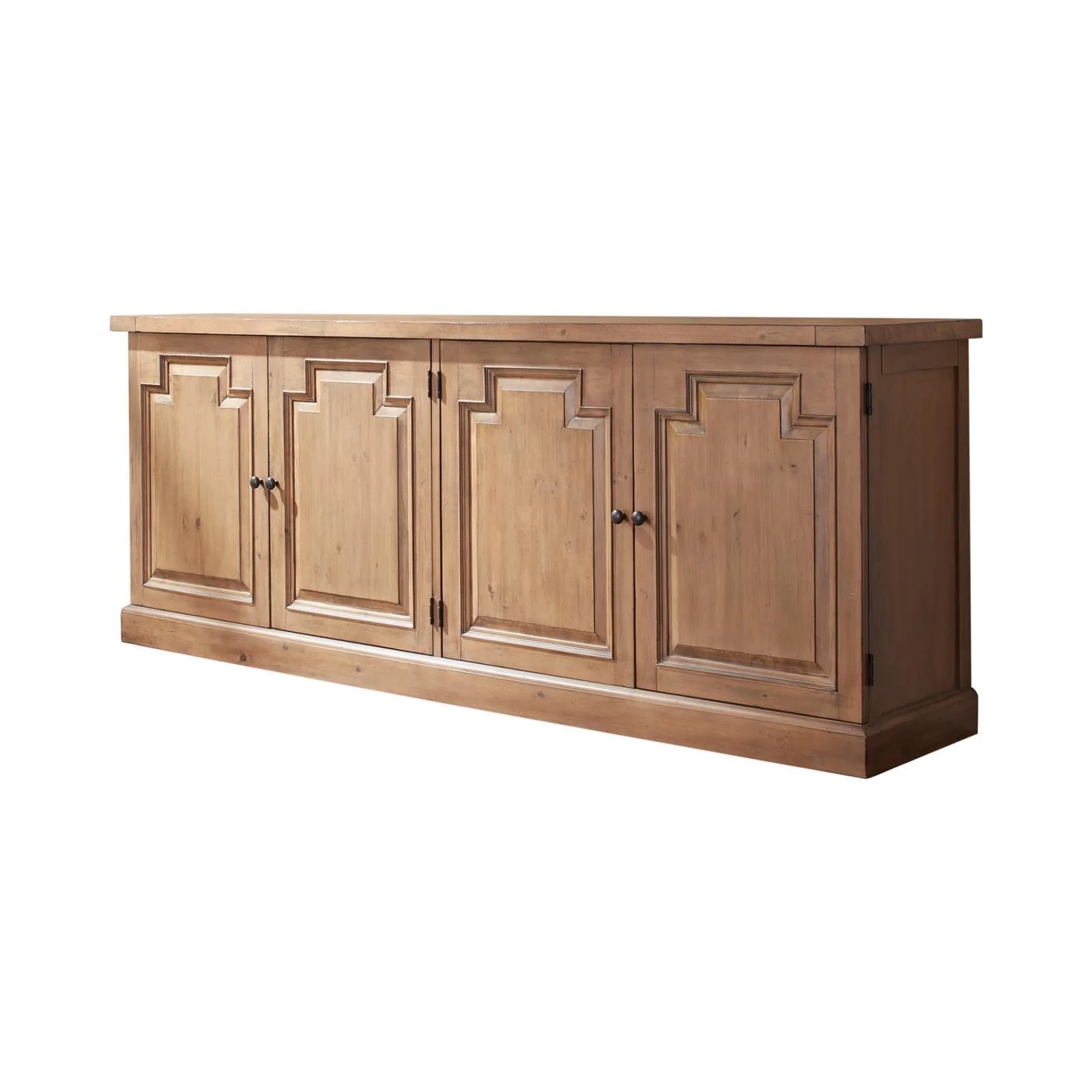 Florence Rustic Smoke 4-Door Sideboard - Image 2