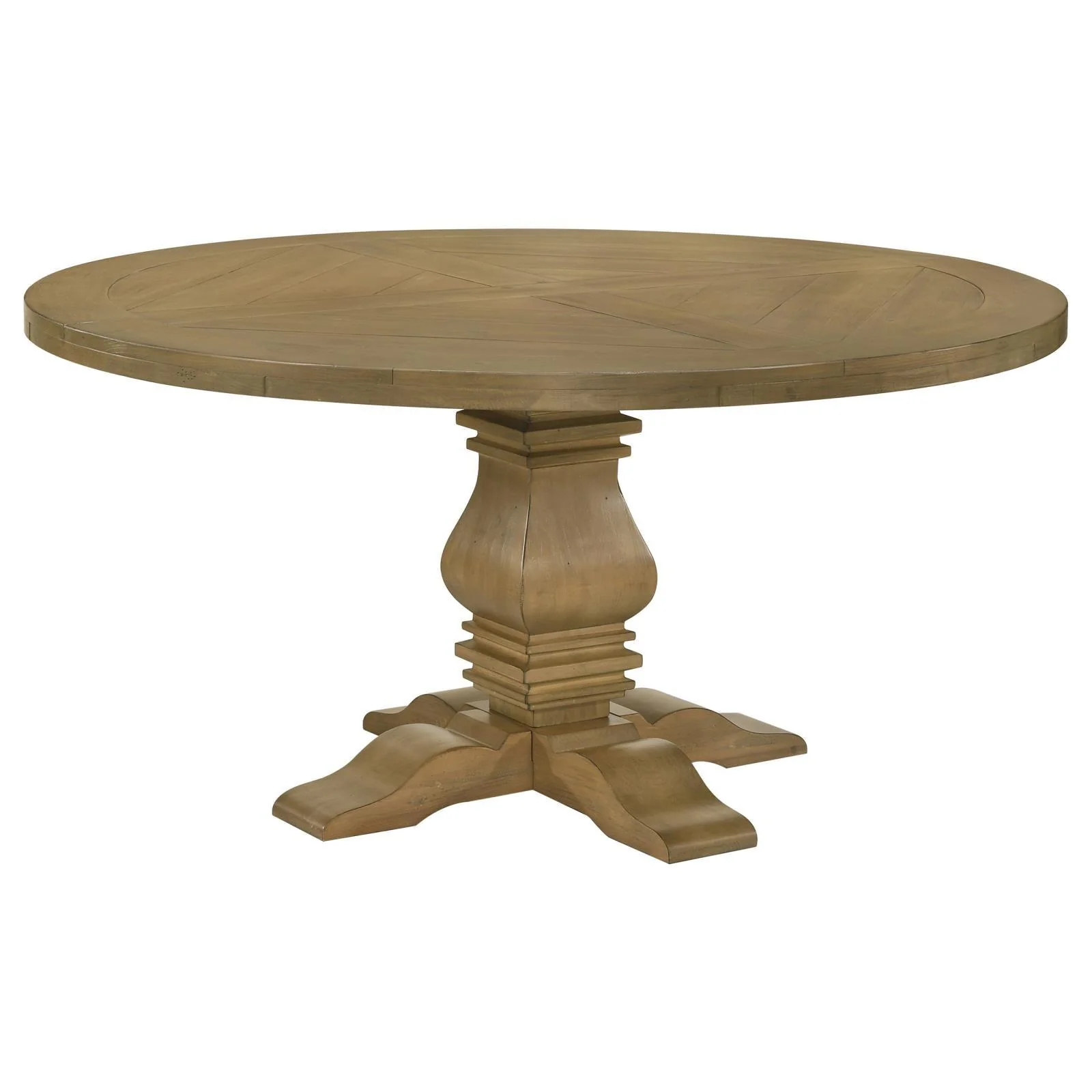 Florence Rustic Smoke/Beige 7-Piece Round Dining Set - Image 2