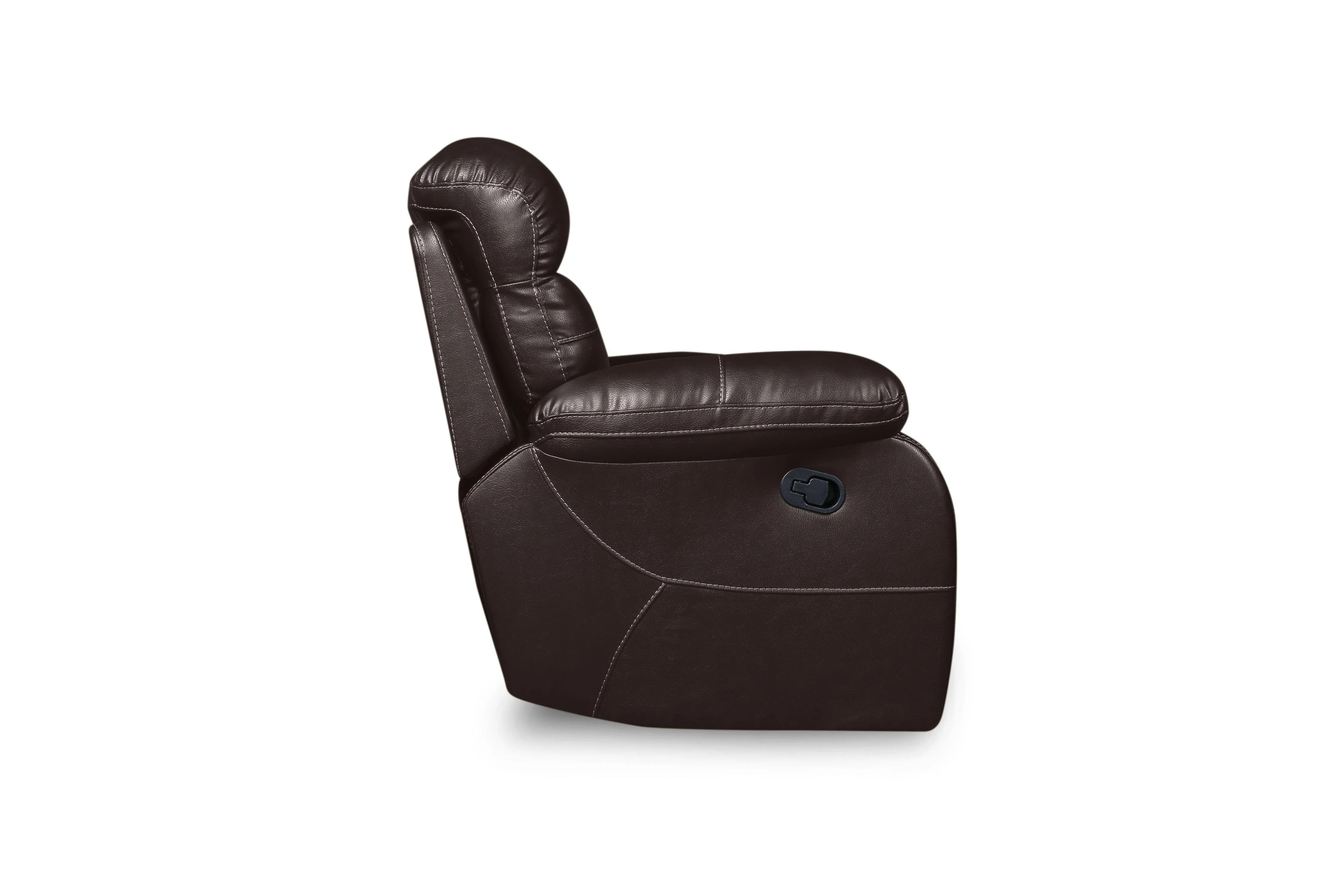 Floyd Brown Power Double Reclining Loveseat - Image 7