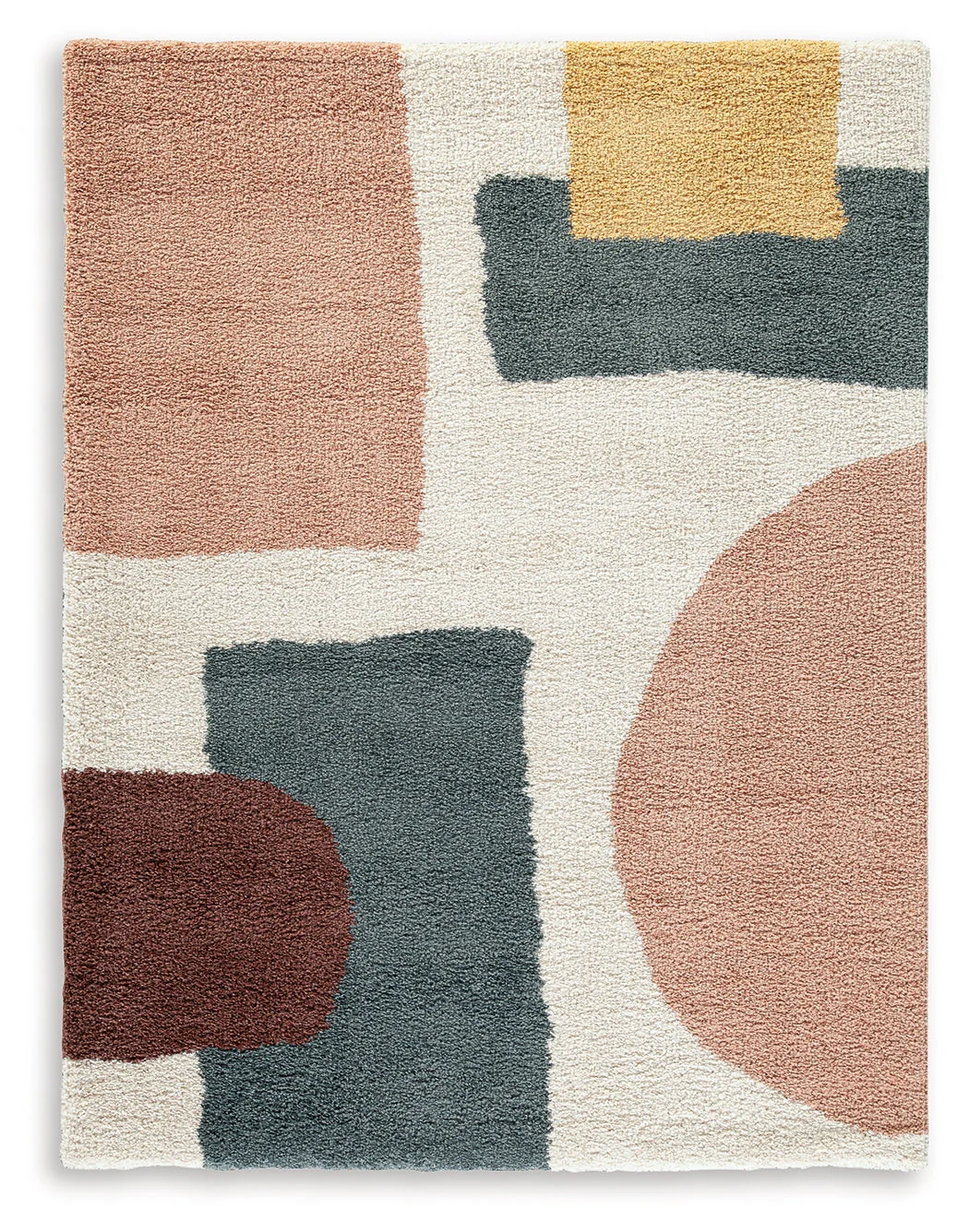 Flynnwick Cream/Pink/Gray Medium Rug - Image 2