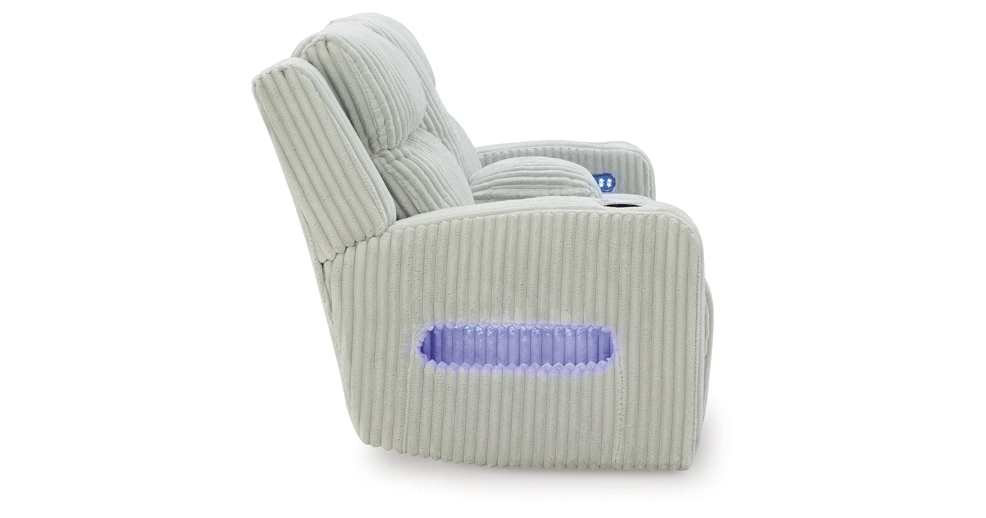 Forest Lake Alloy Power Reclining Sofa and Loveseat - Image 13