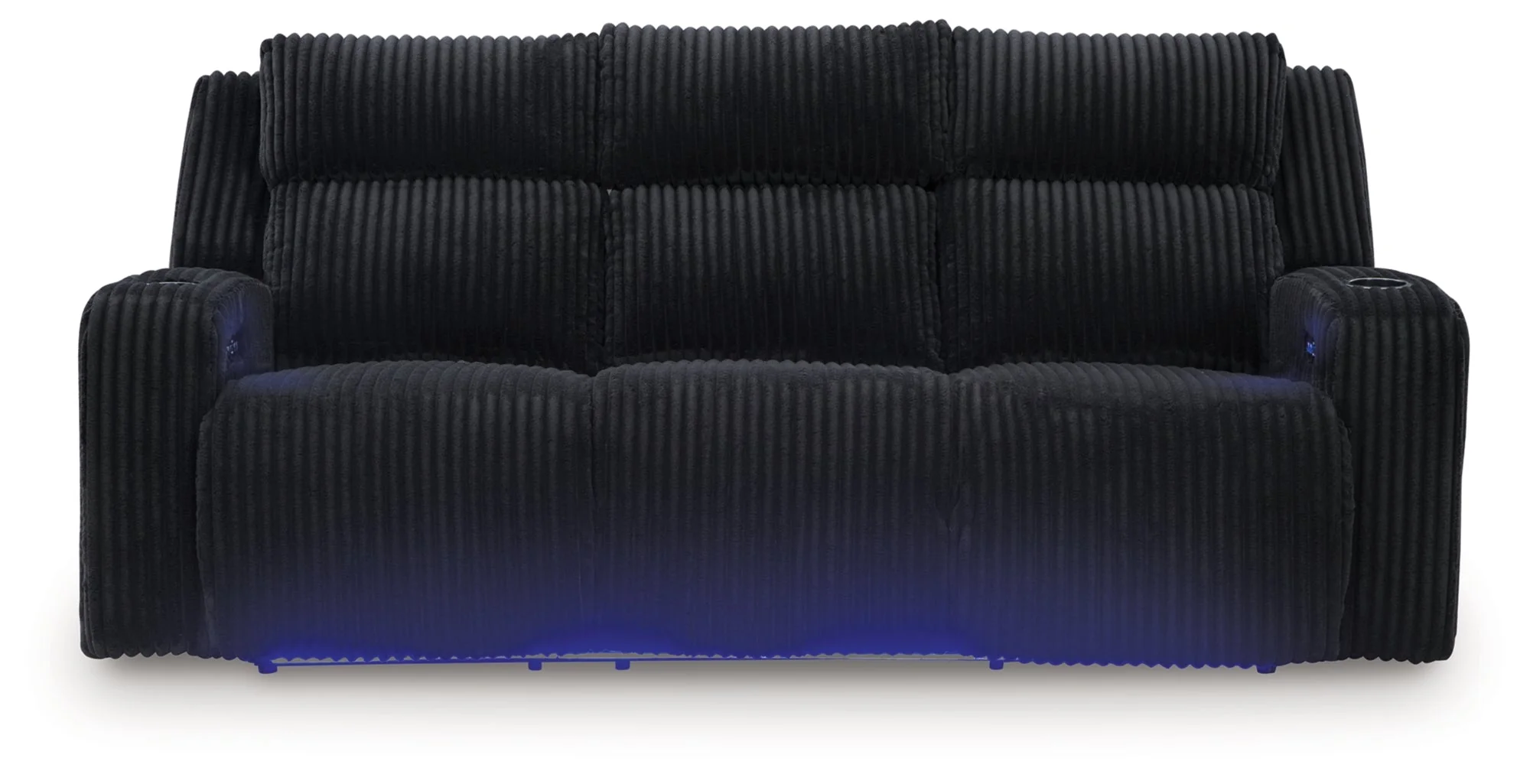 Forest Lake Black Power Reclining Sofa and Loveseat - Image 10