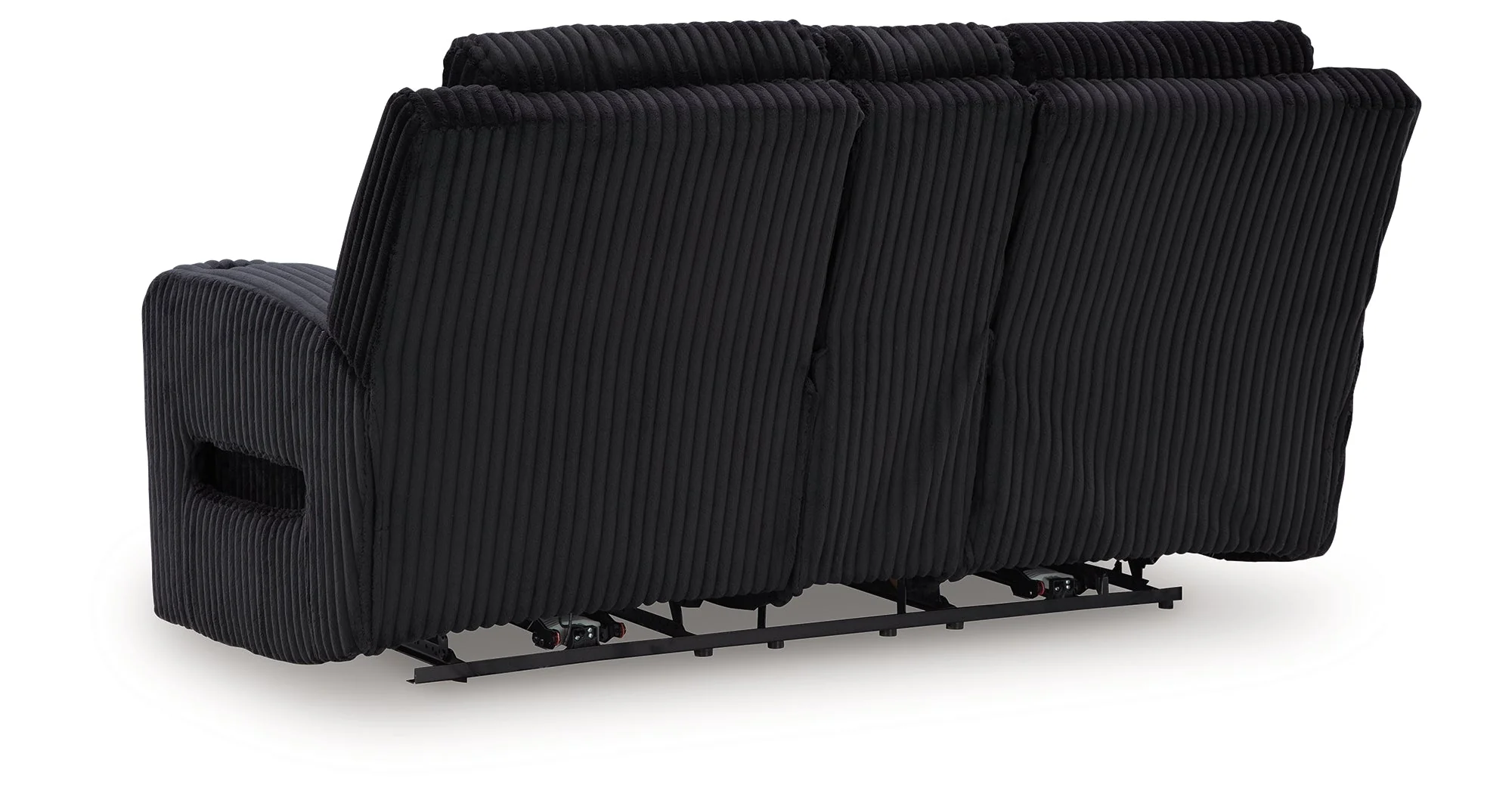 Forest Lake Black Power Reclining Sofa and Loveseat - Image 18