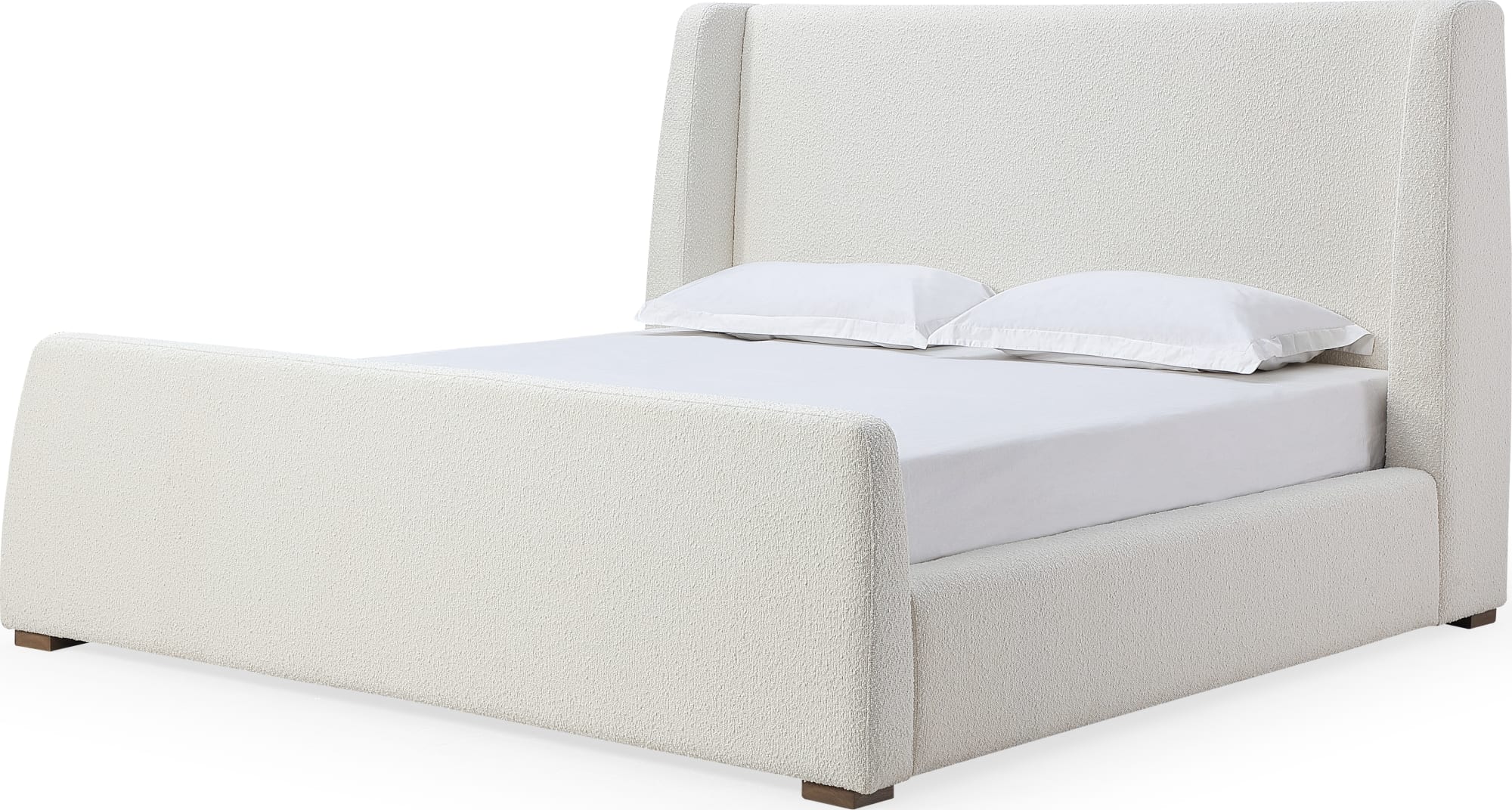 Formosa Presley California King Wingback Upholstered Platform Bed - Image 5
