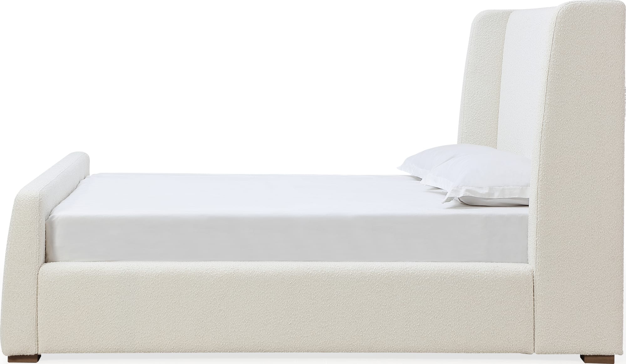 Formosa Presley California King Wingback Upholstered Platform Bed - Image 6