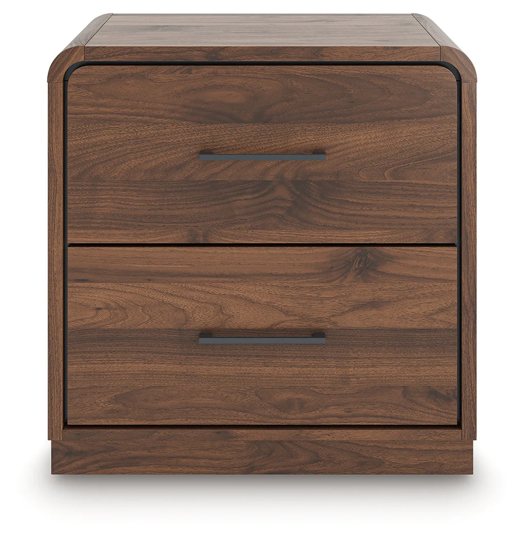 Fortlorn Walnut Brown Nightstand - Image 3