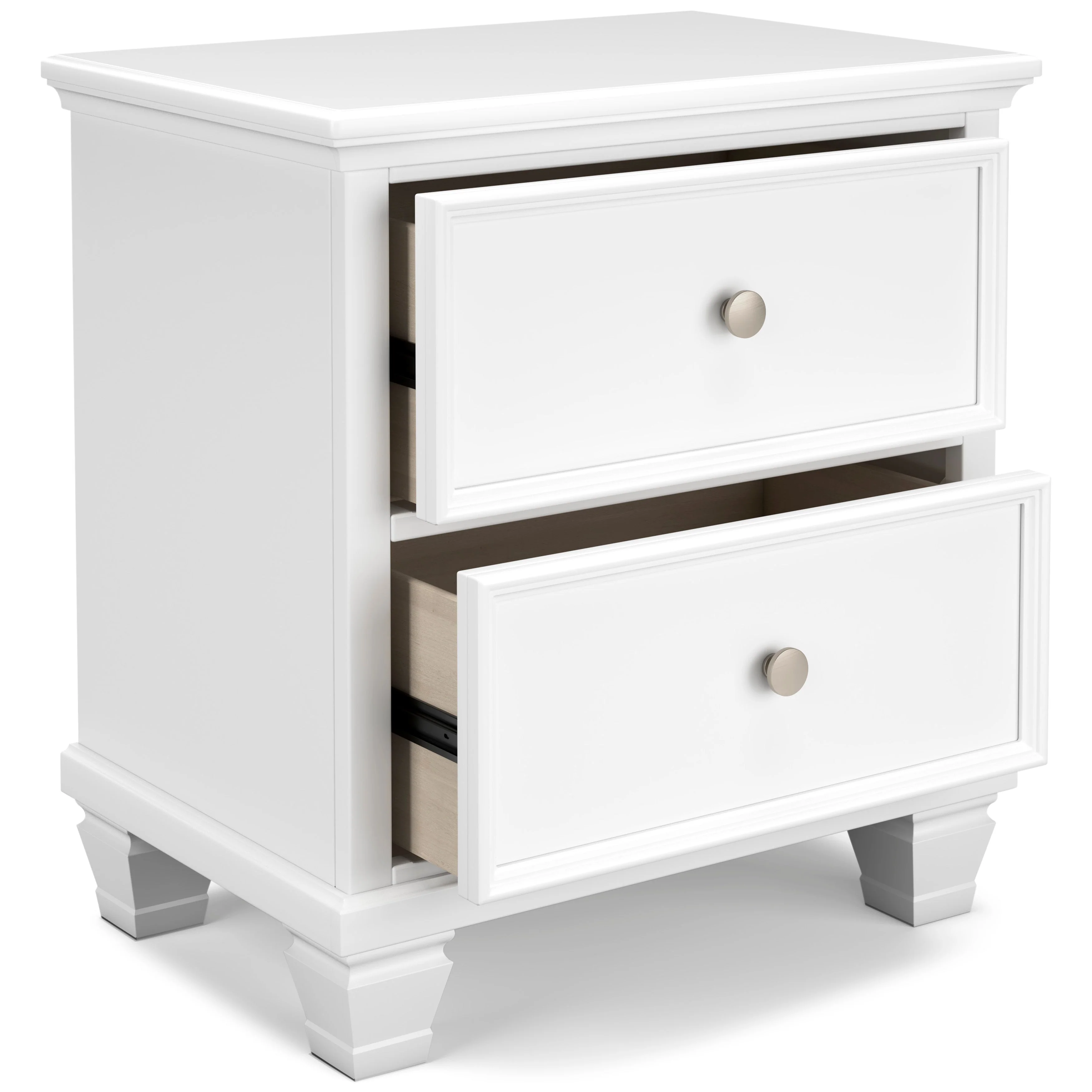 Fortman White Panel Storage Bedroom Set - Image 10