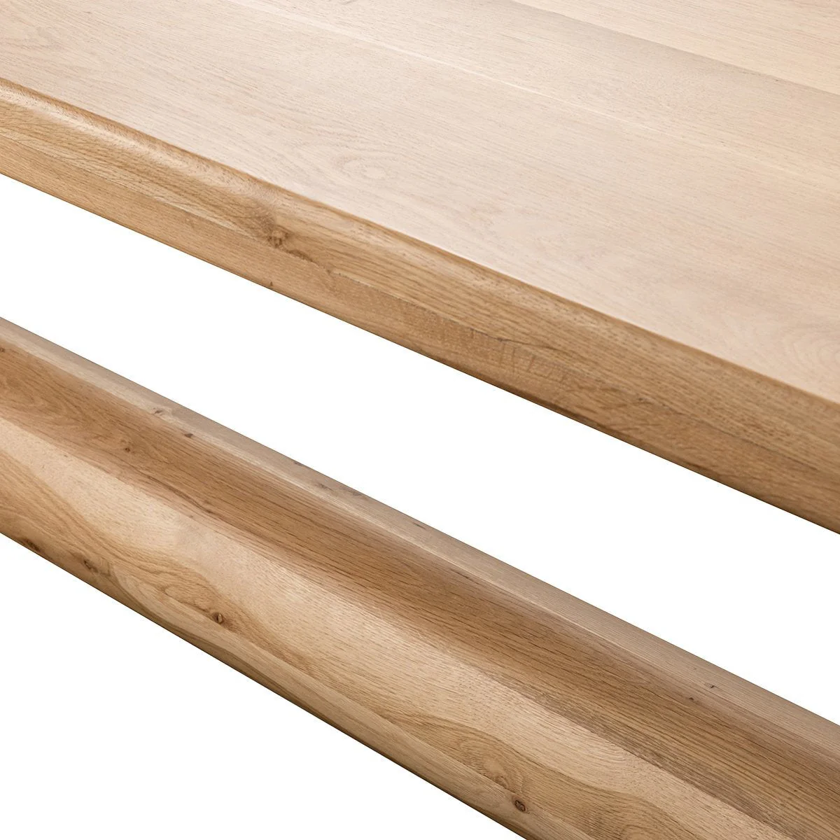 Foundation Counter Table - Light Oak - Image 7