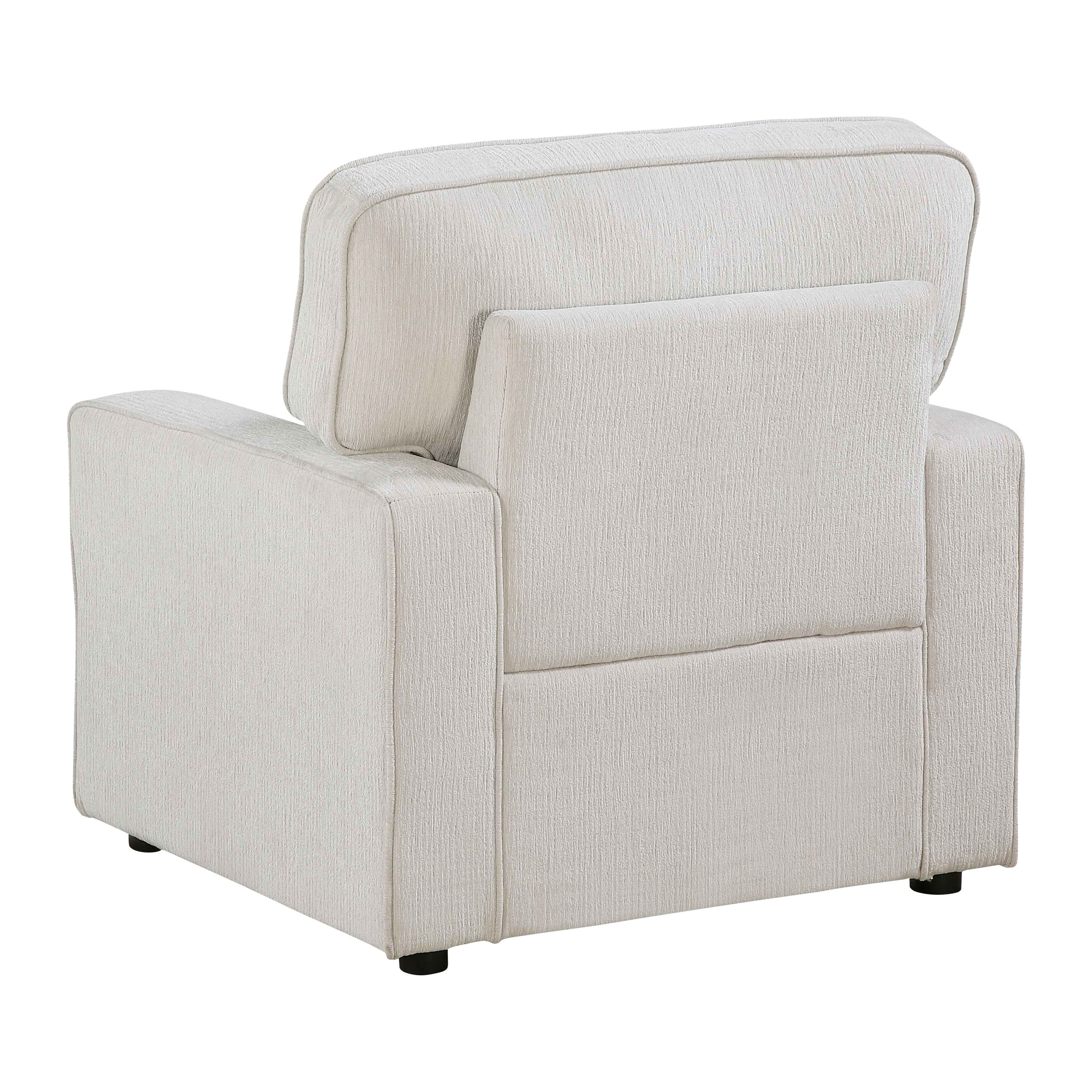 Frances Beige Chair - Image 4