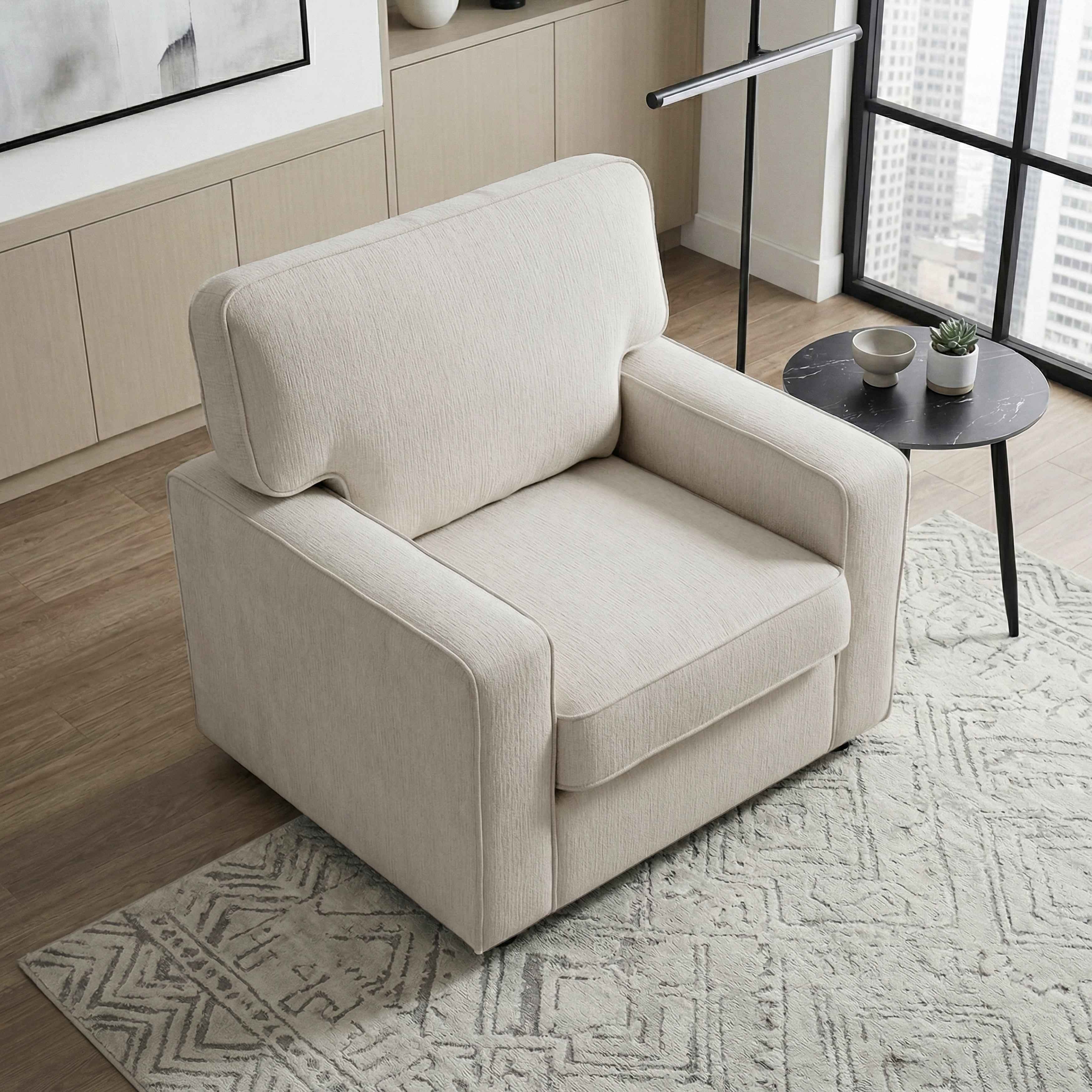Frances Beige Living Room Set - Image 21