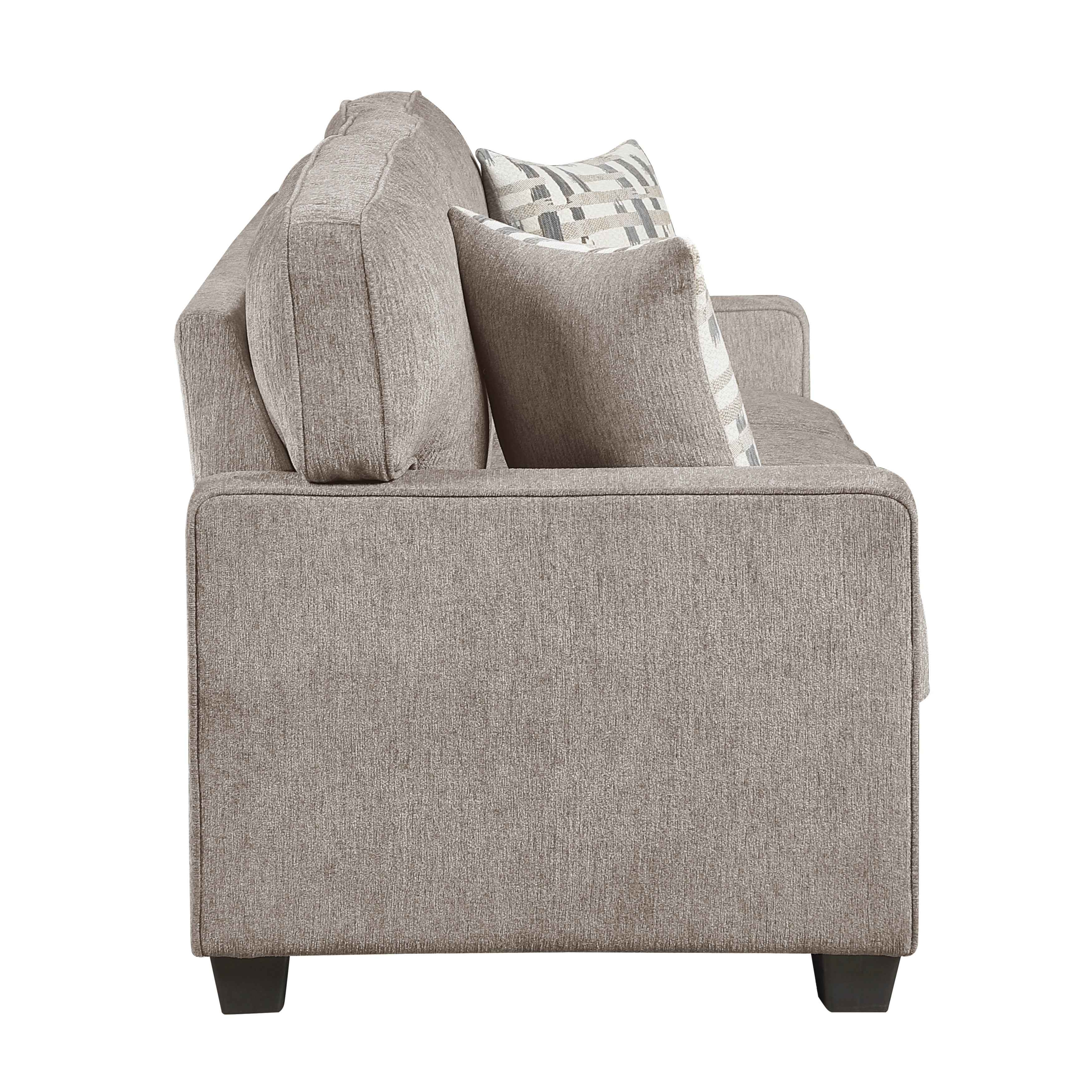 Frances Brown 3-Piece Living Room Set - Image 4