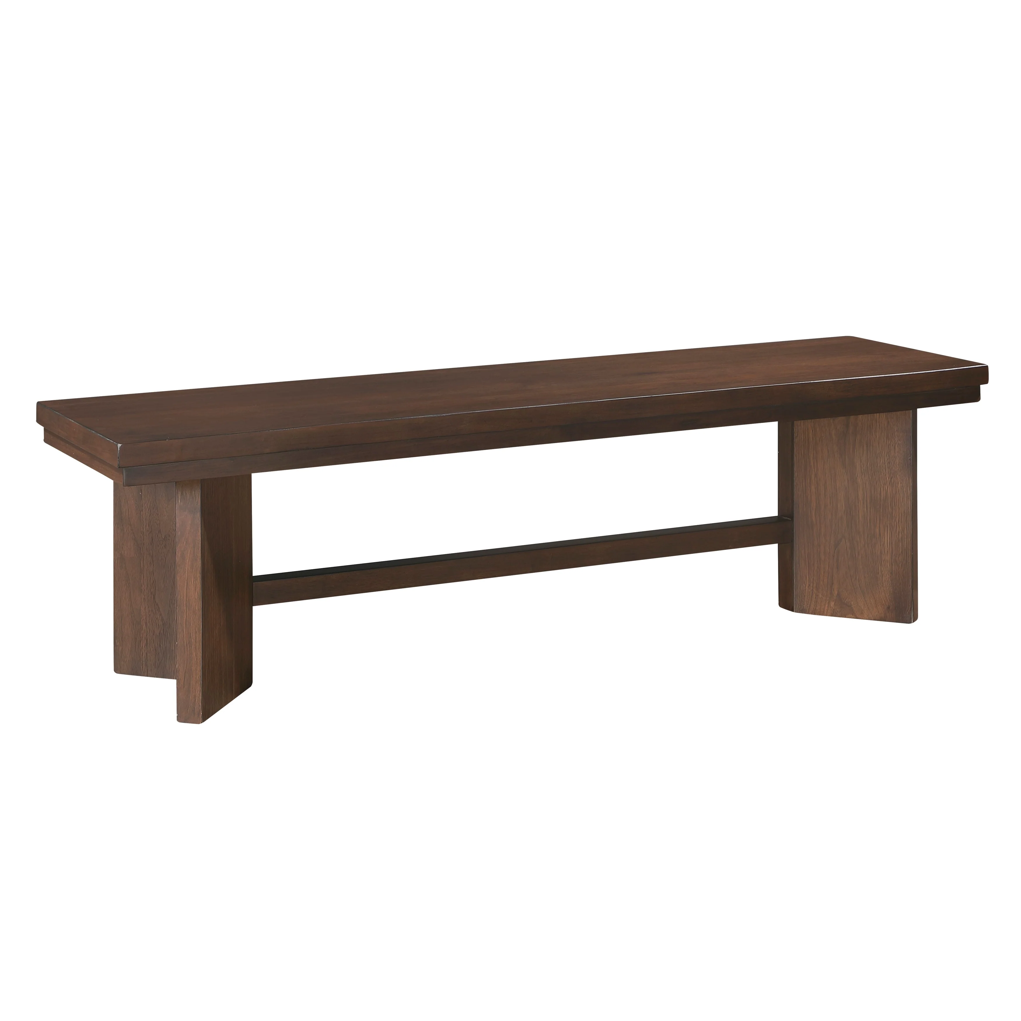 Franco Walnut Dining Bench - Image 3