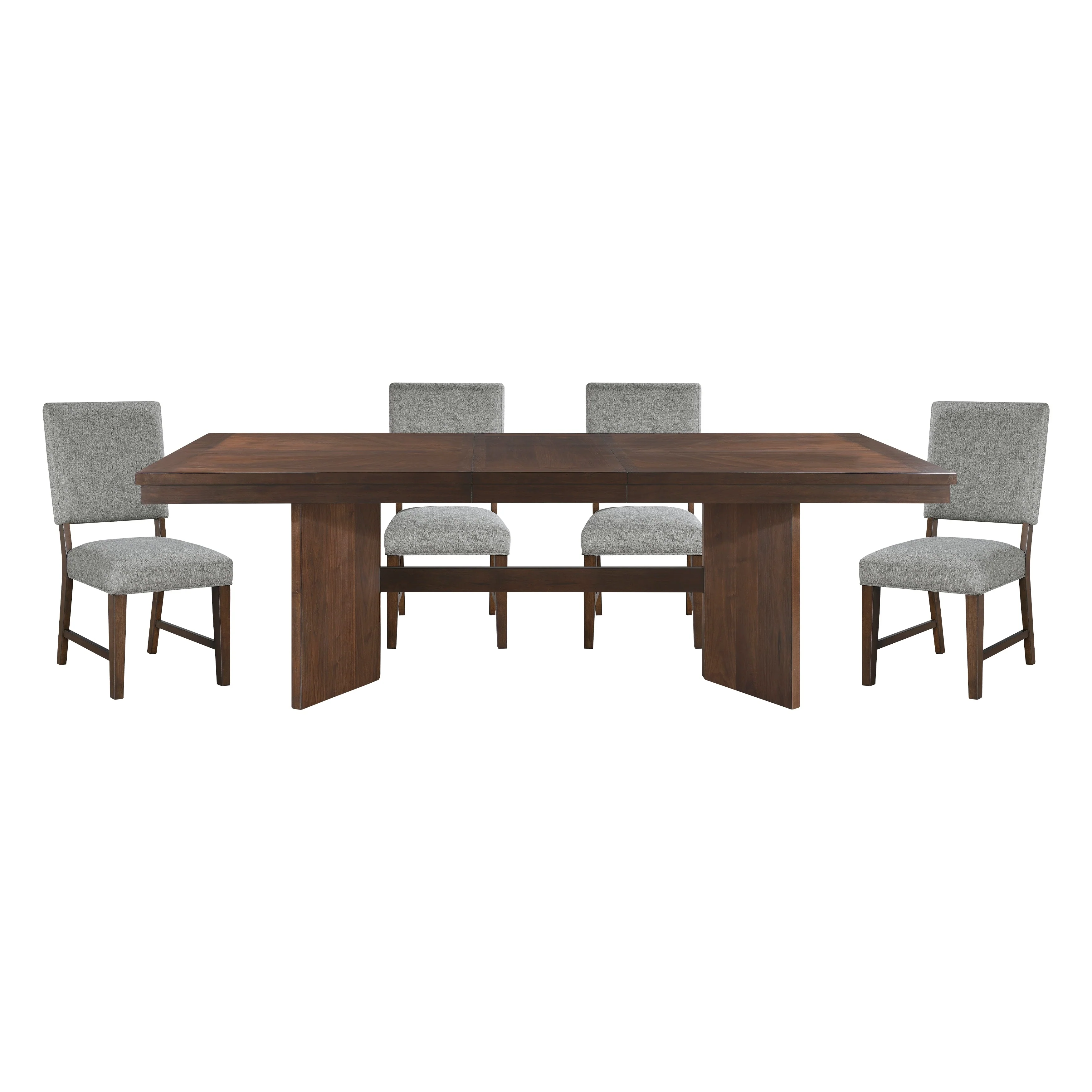 Franco Walnut/Gray Dining Set - Image 3