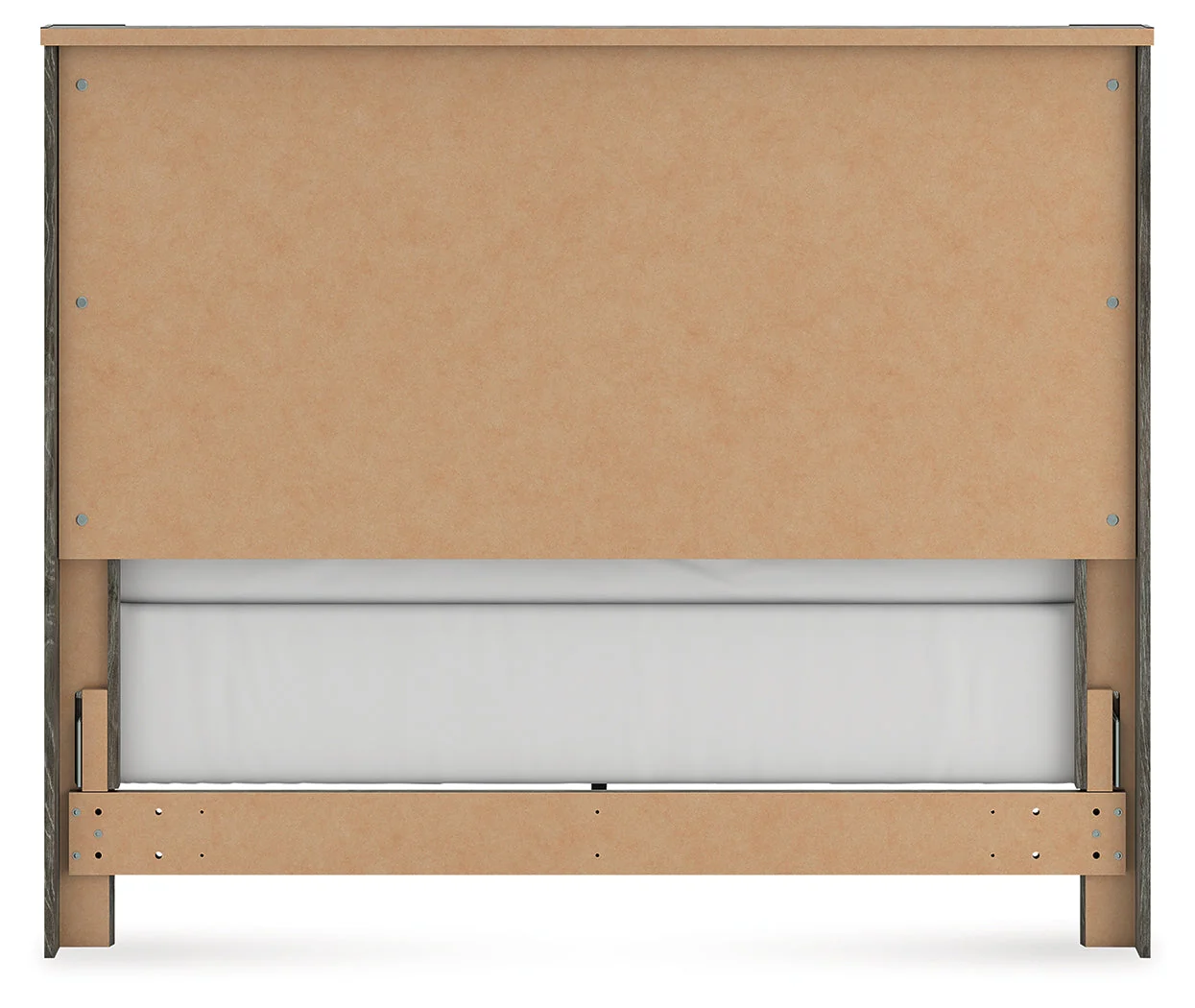 Frandern Black/Gray Queen Panel Bed - Image 4
