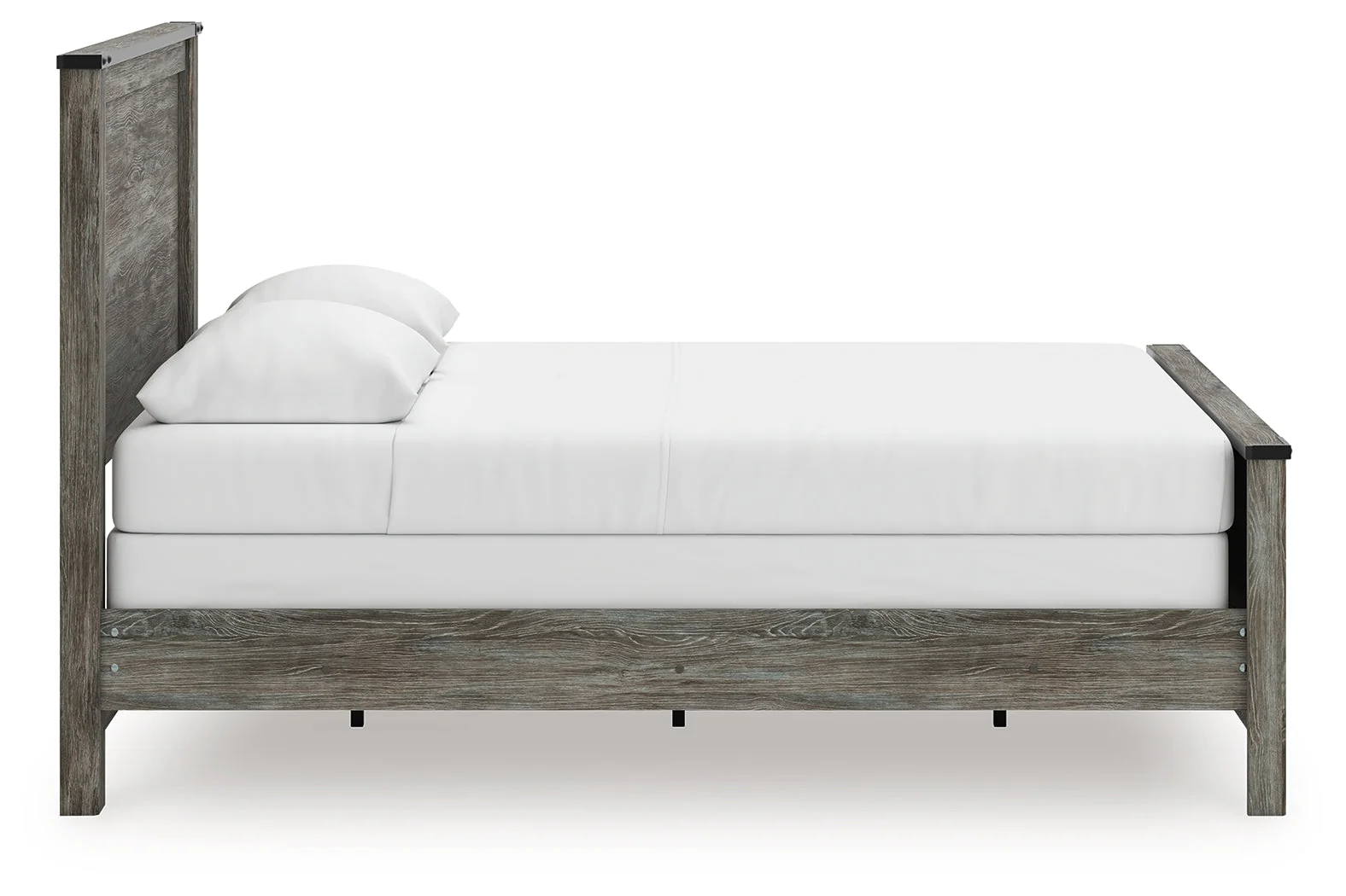 Frandern Black/Gray Queen Panel Bed - Image 7