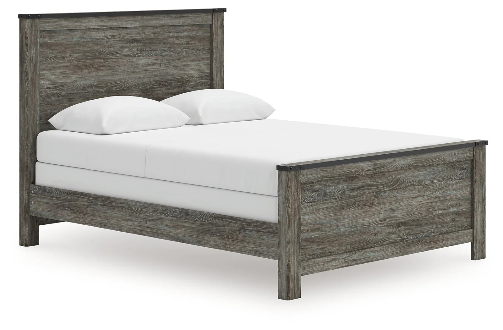 Frandern Black/Gray Queen Panel Bed - Image 9