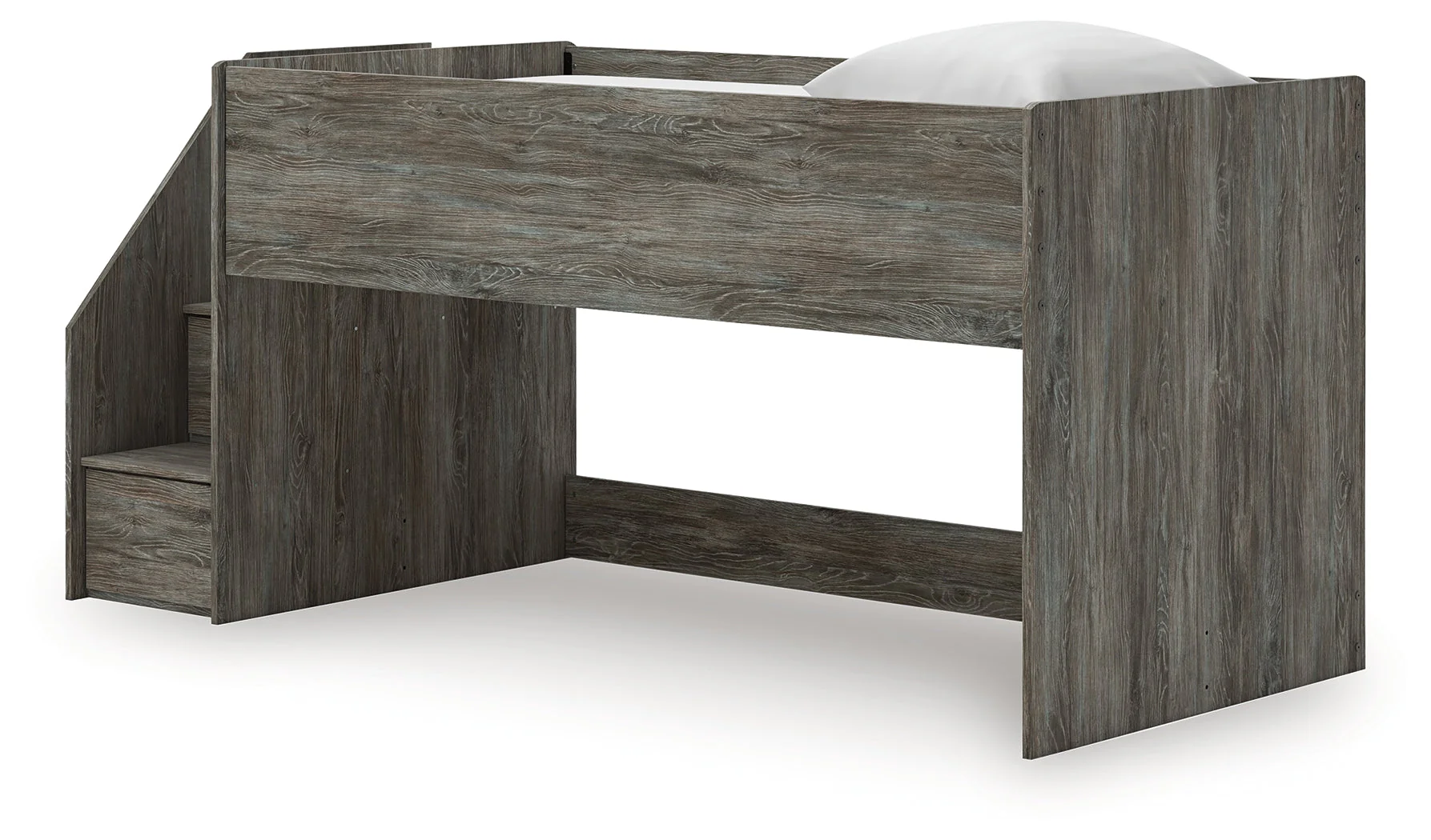 Frandern Gray Twin Loft Bed - Image 4