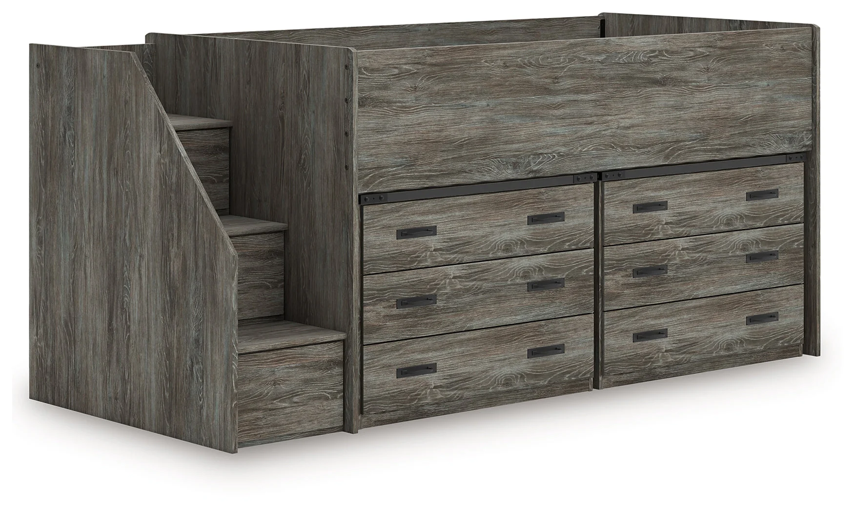 Frandern Twin Loft Bed with Drawer Storage - Image 3