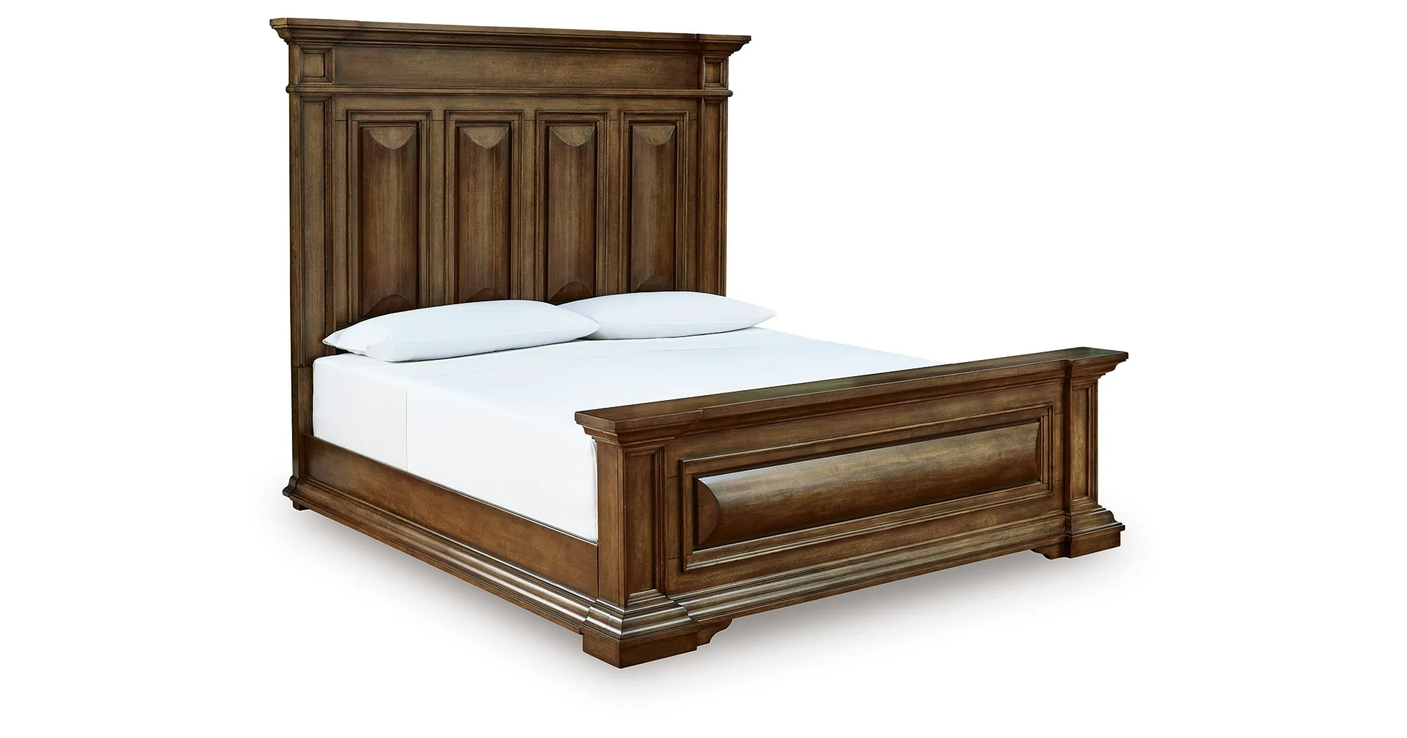 Frantanna Brown King Panel Bed - Image 9