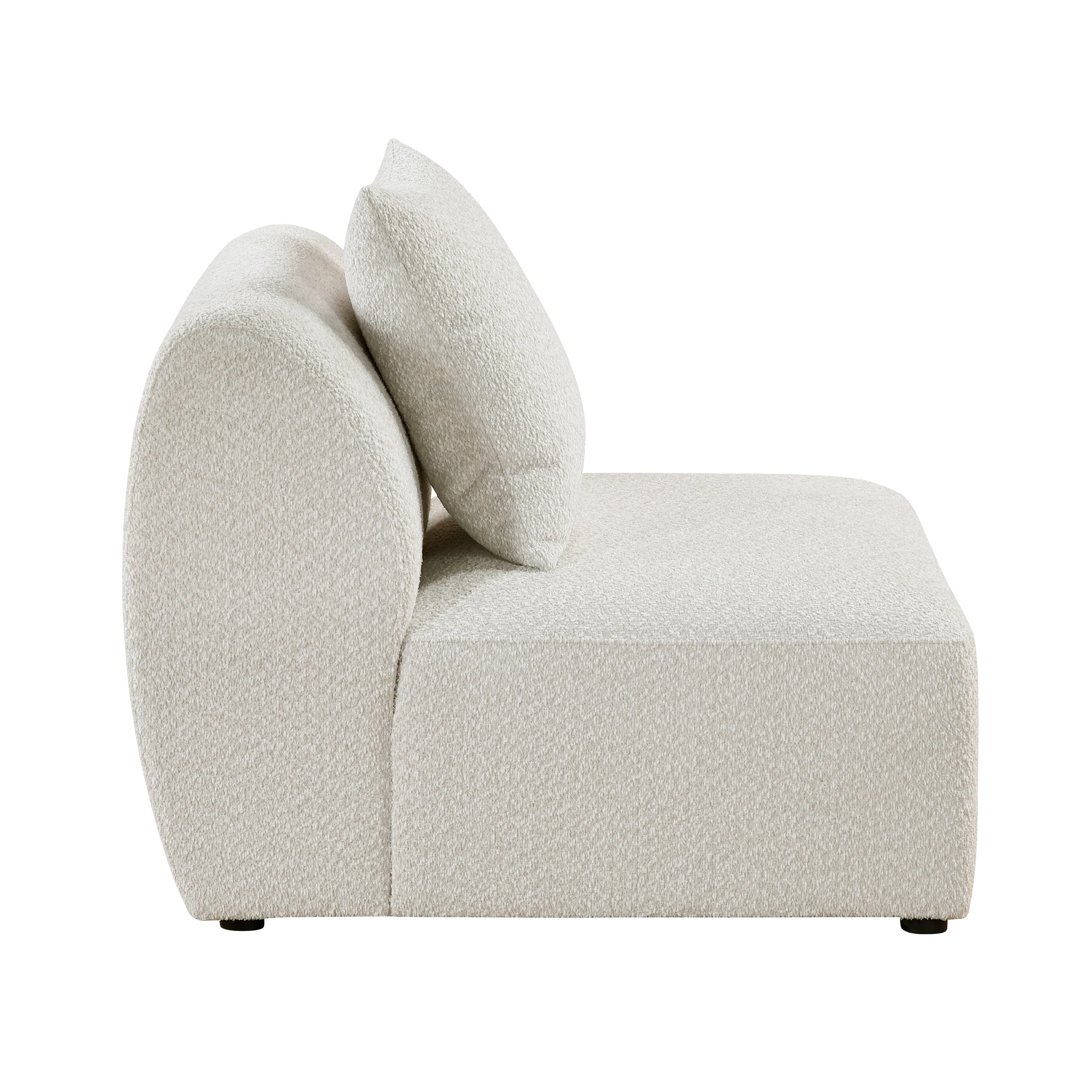 Franz Beige Chenille 4-Piece Modular Sectional - Image 14