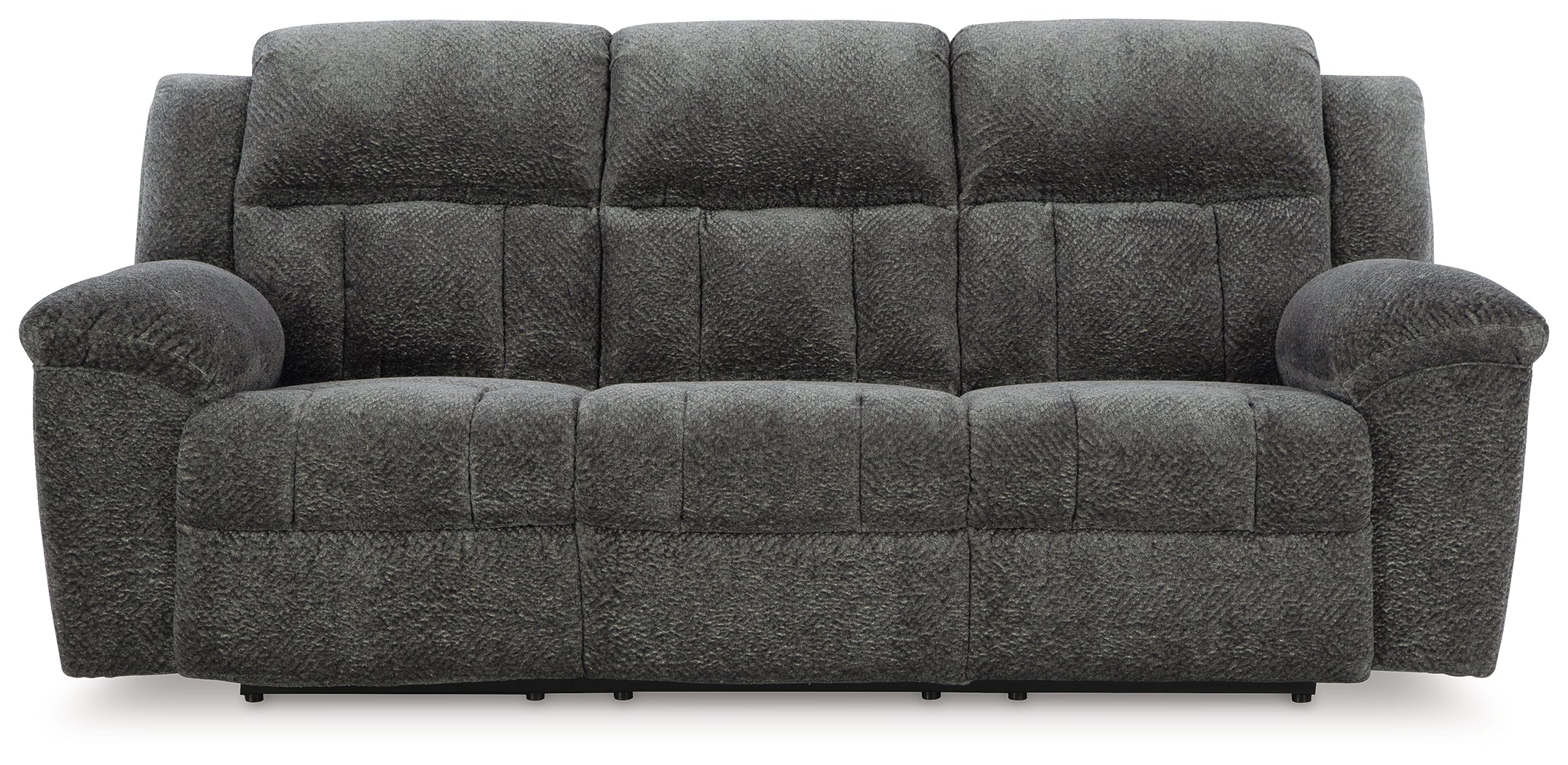 Frohn Graphite Manual Reclining Sofa and Loveseat - Image 3