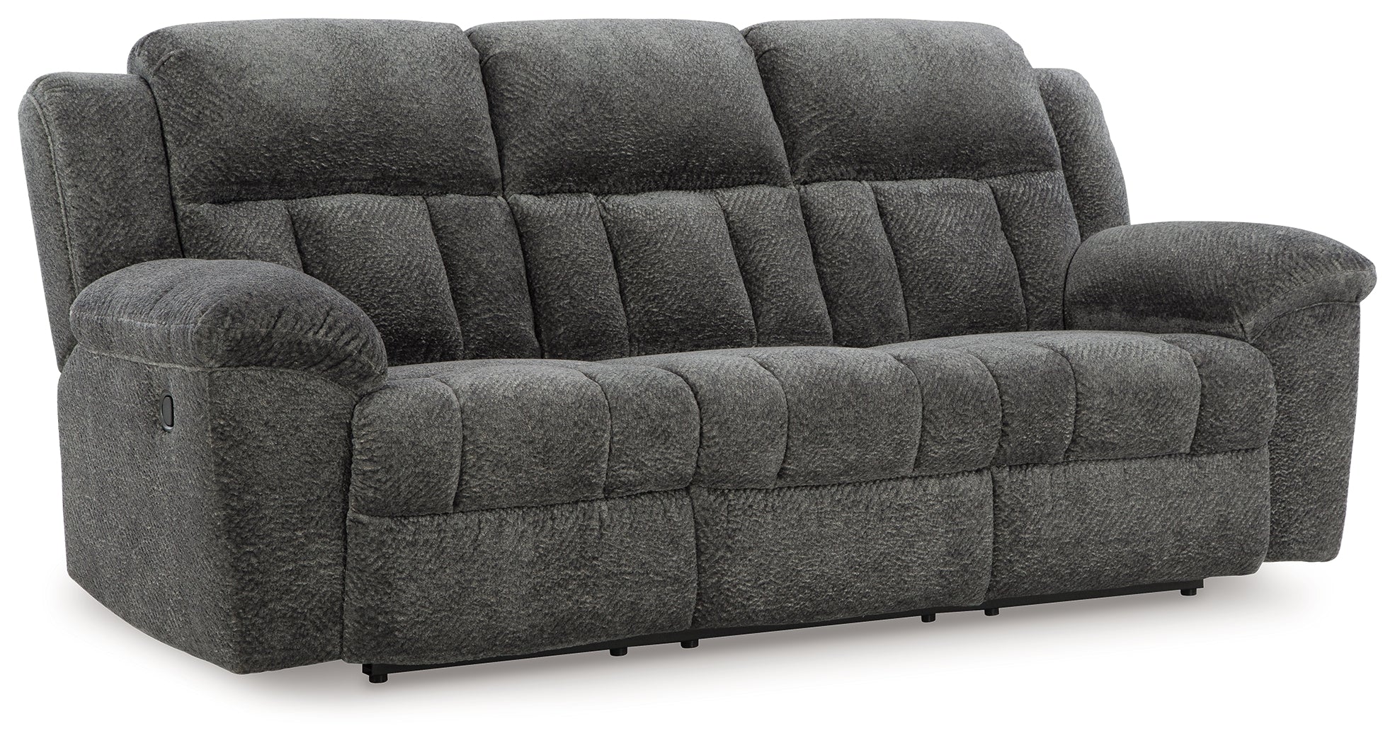 Frohn Graphite Manual Reclining Sofa and Loveseat - Image 4