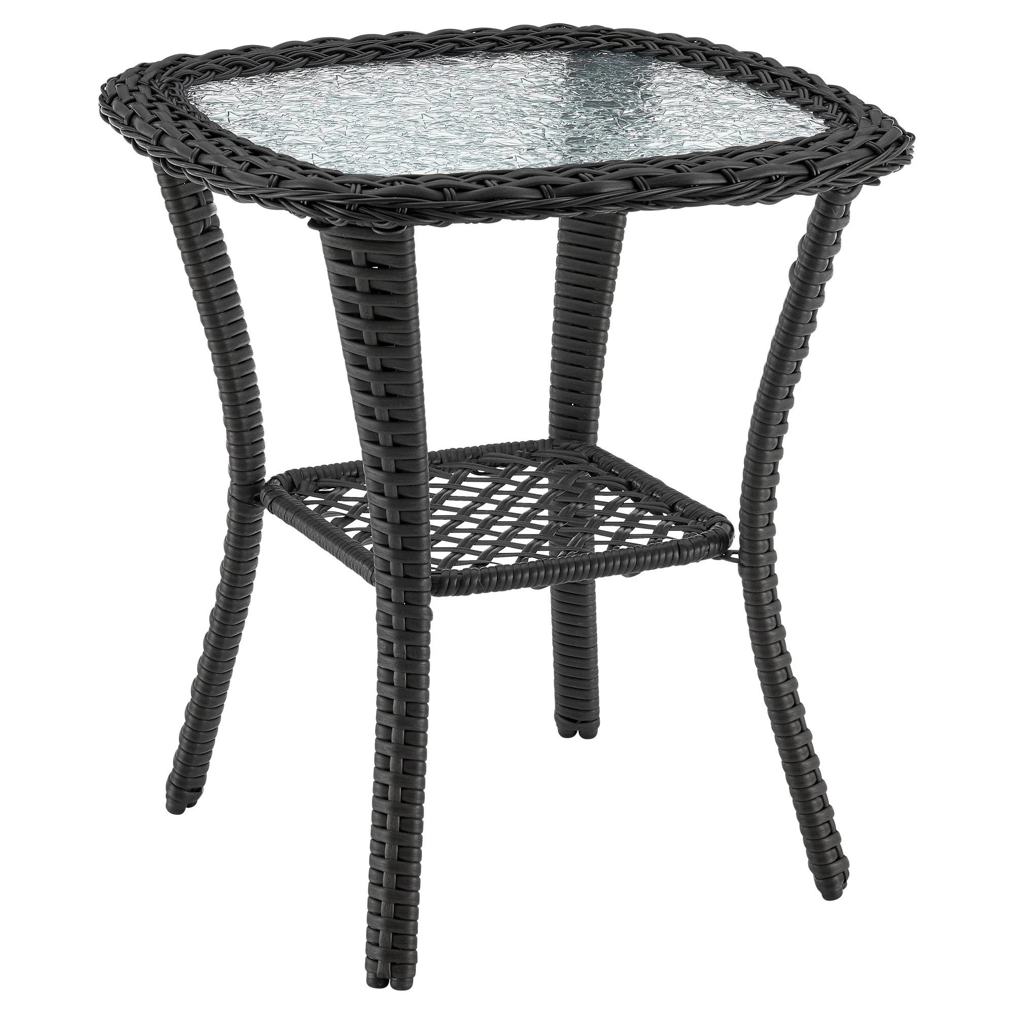 Fruttuo Patio 2-Person Seating Group with End Table with Cream Cushions - Image 5