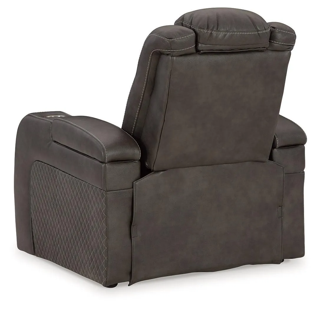 Fyne-Dyme Shadow Dual Power Recliner - Image 6