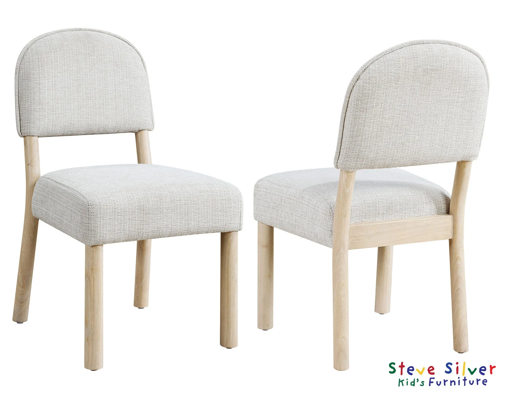 Gabby Washed Oak 5-Piece Kids Dining Table Set - Image 5