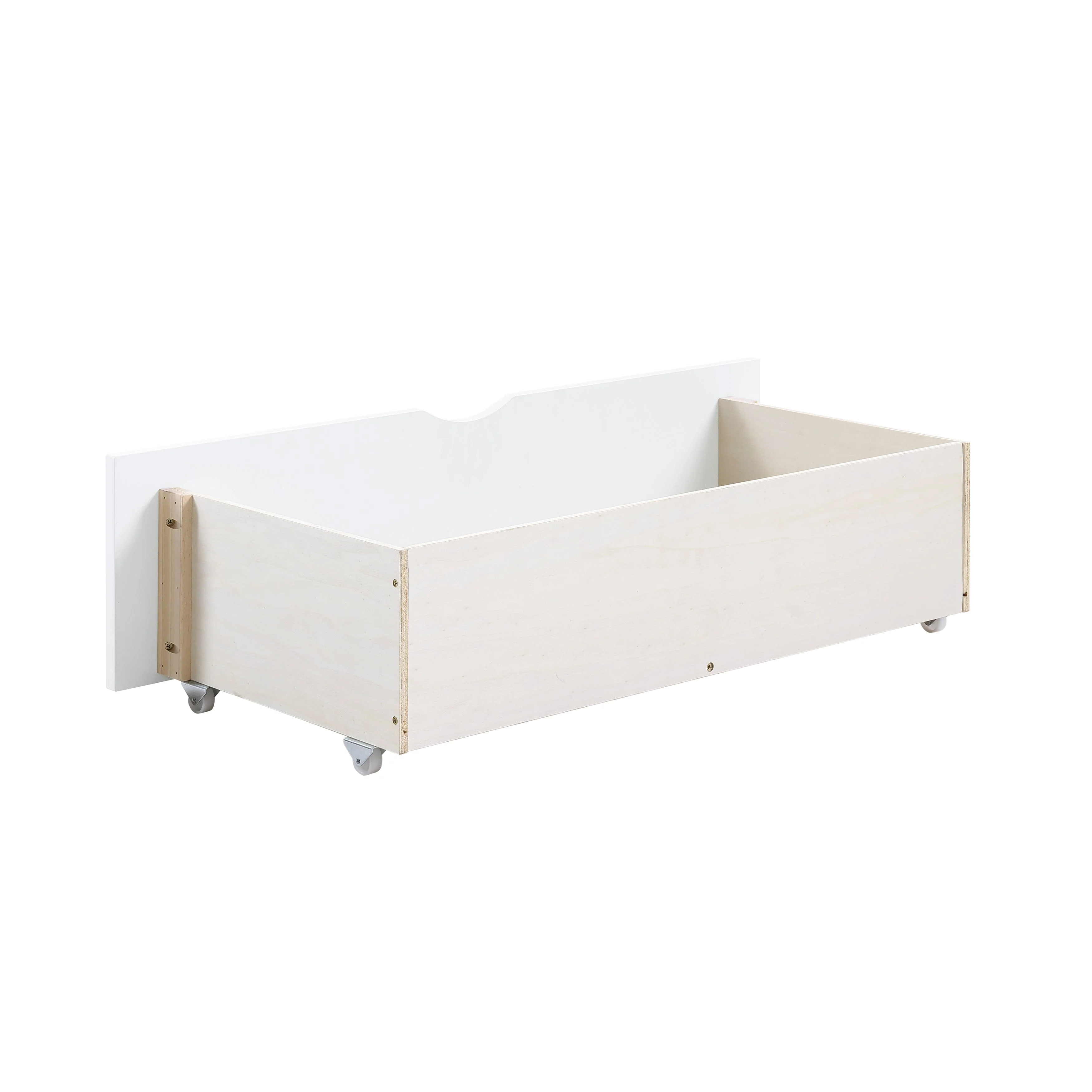 Galen White Full Platform Bed - Image 15