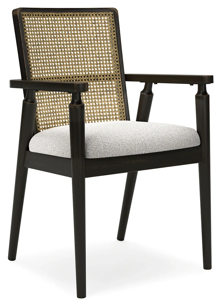 Galliden Light Brown Dining Table and 4 Chairs - Image 9