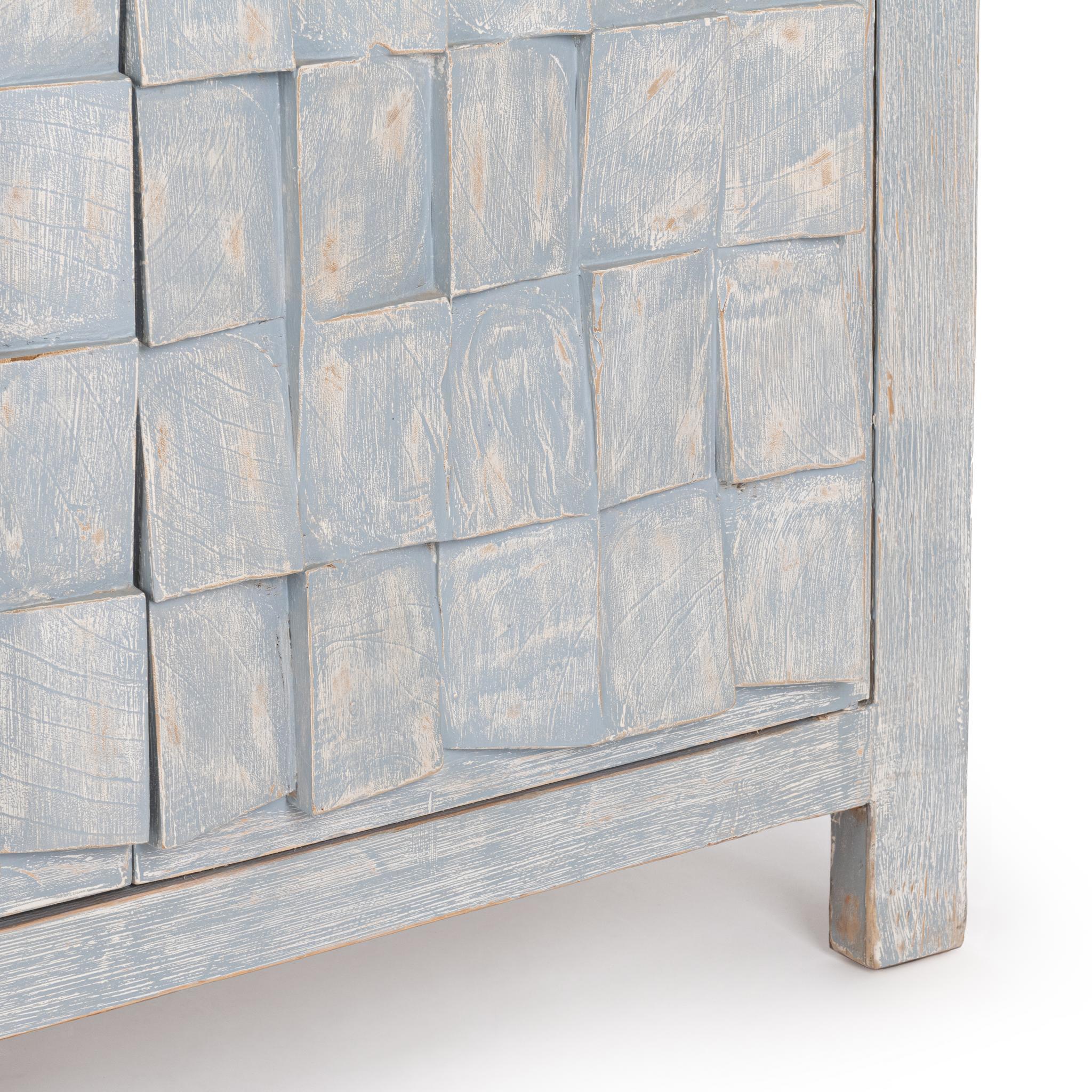 Gama 4 Door Cabinet - Blue Washed - Image 6