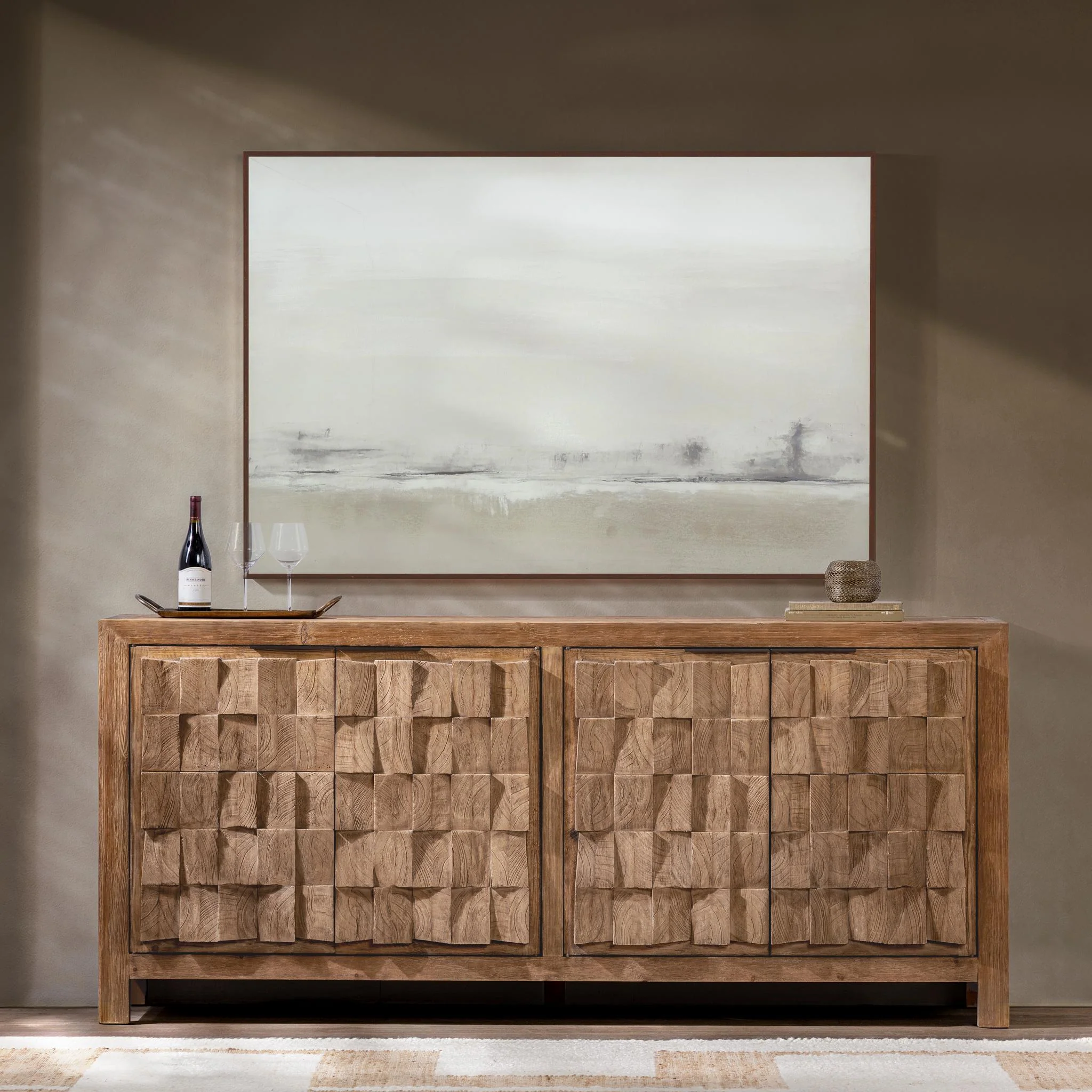 Gama 4 Door Cabinet - Sandy Cove - Image 8