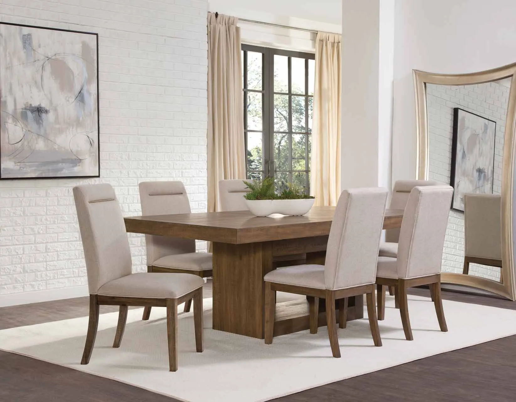 Garland Distressed Toffee Dining Room Set - Image 2