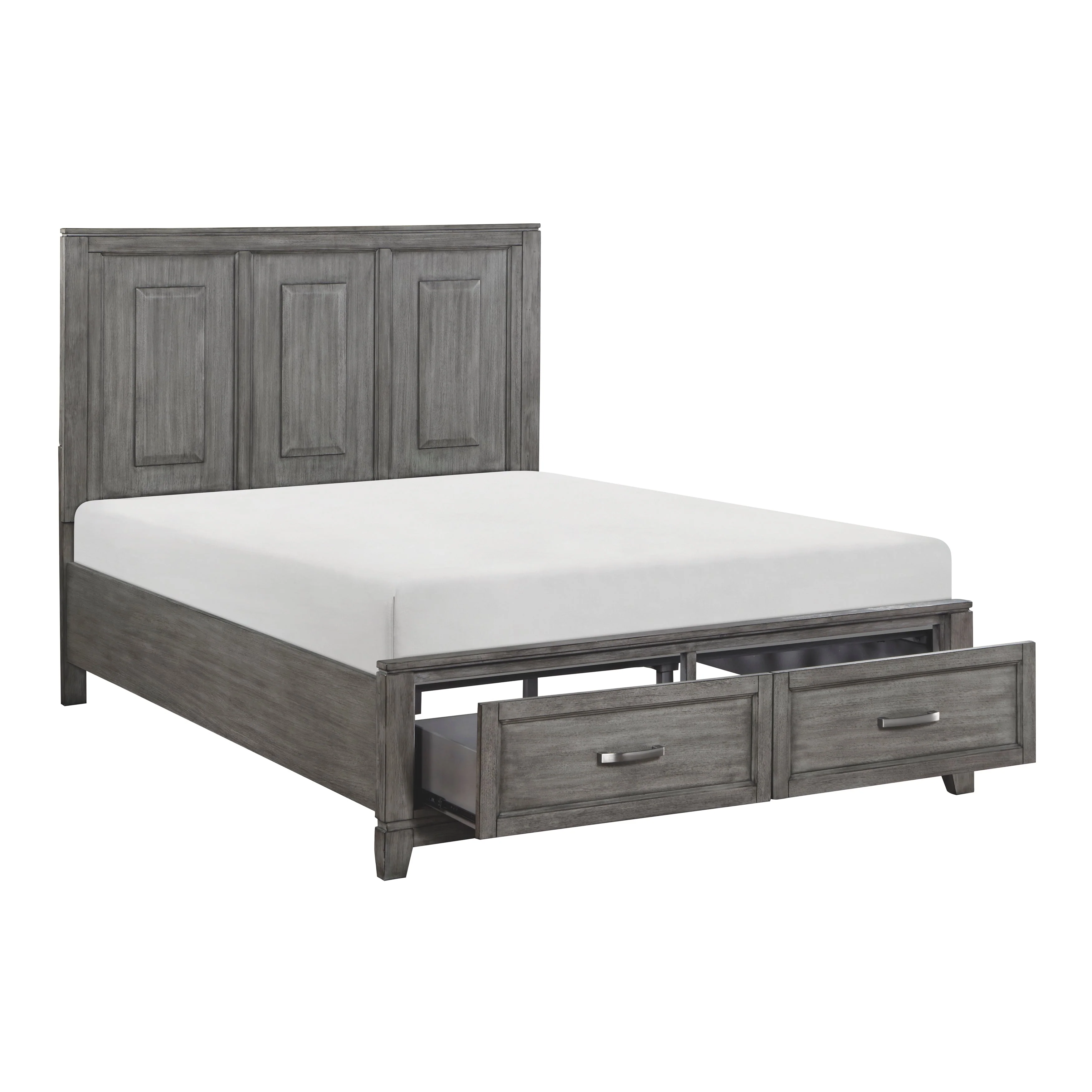 Garretson Gray King Storage Platform Bed - Image 2