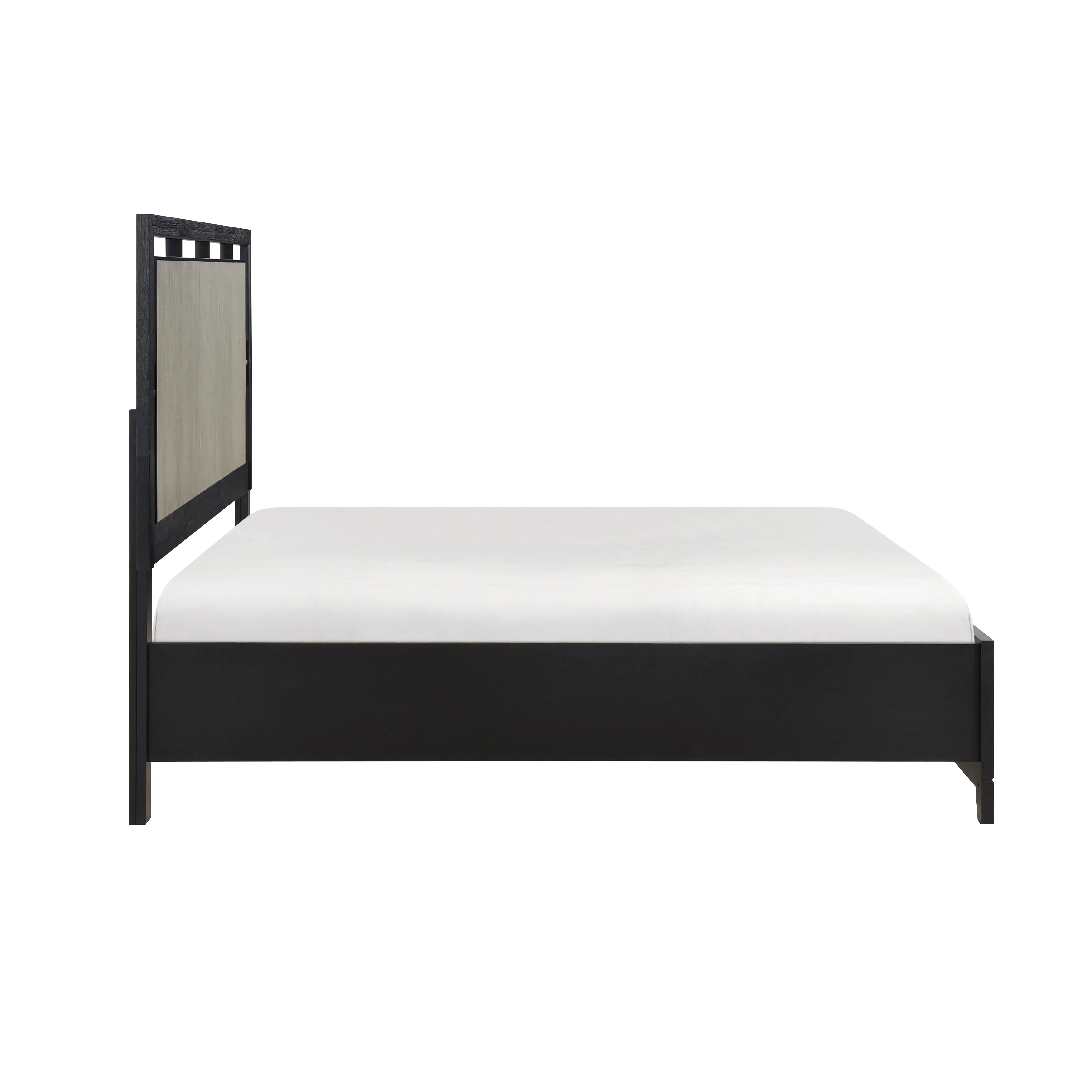 Garrison Charcoal/Gray LED Panel Bedroom Set - Image 5