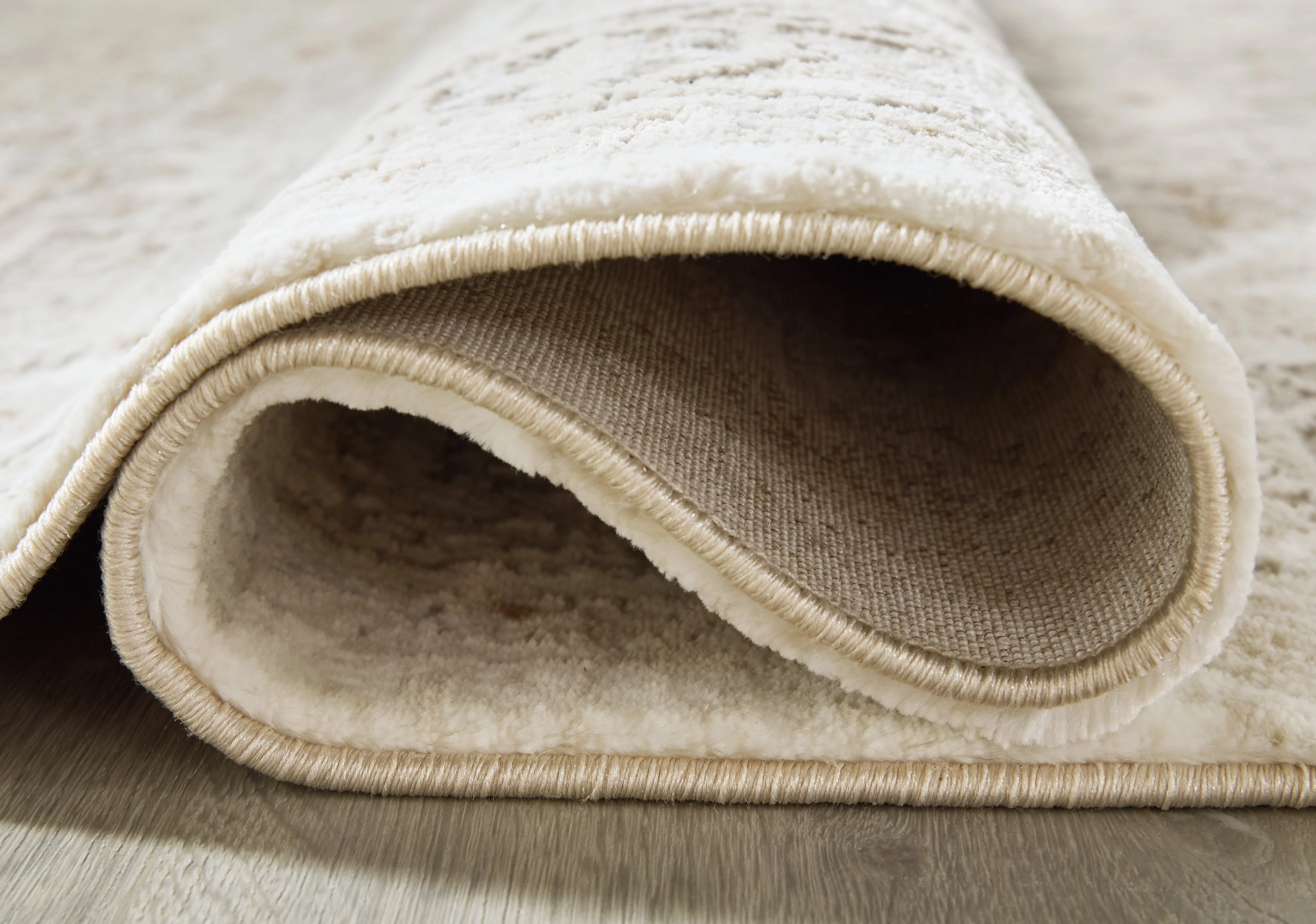 Gatwell Ivory/Gray/Tan 5' x 7' Rug - Image 4
