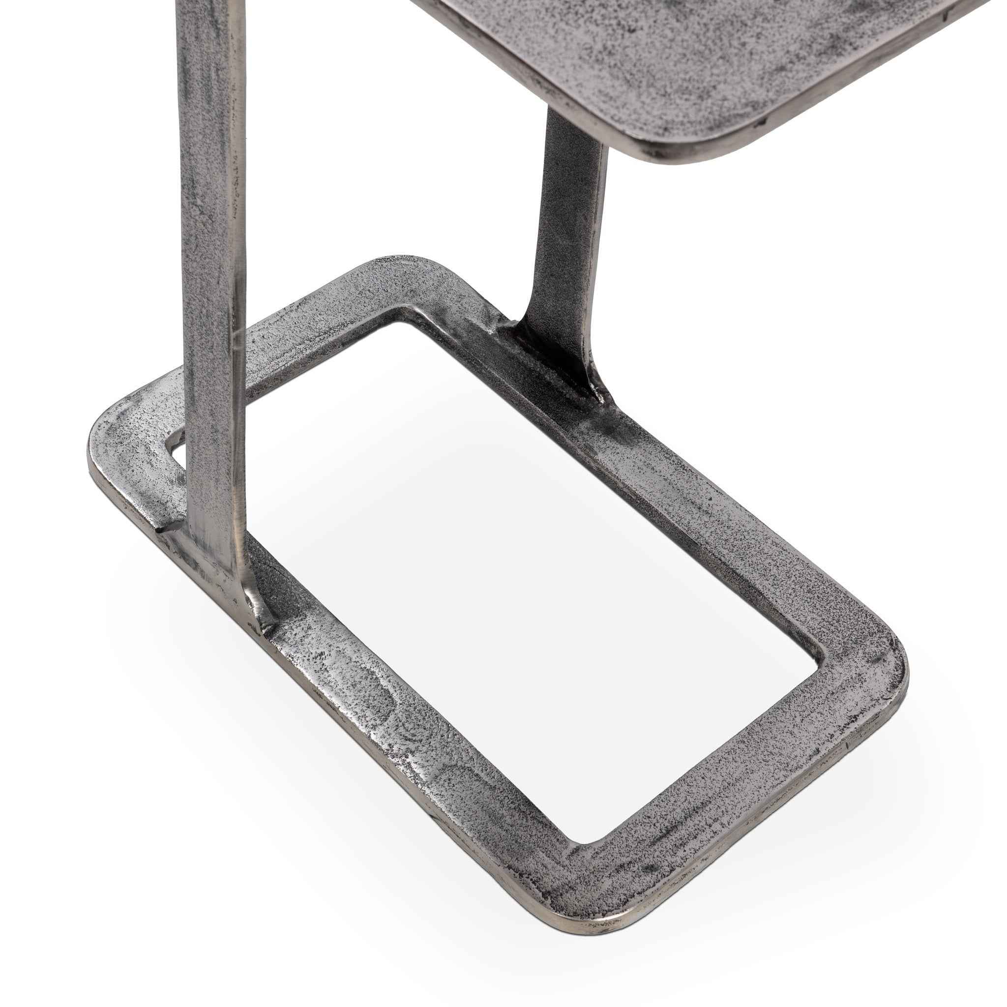 Geanna Accent Table - Antique Nickle - Image 4