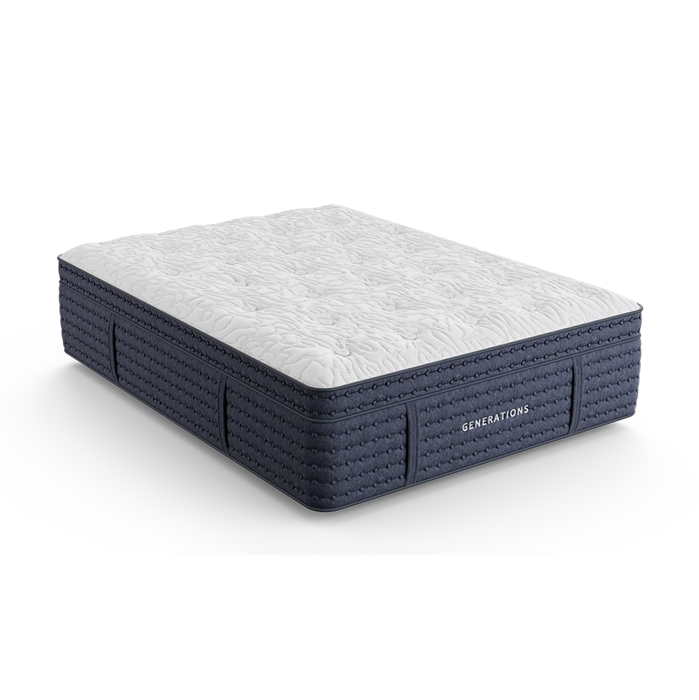 Generations 2.0 Tradition 2.0 Luxe Blue Queen 15.5" Plush Mattress - Image 3