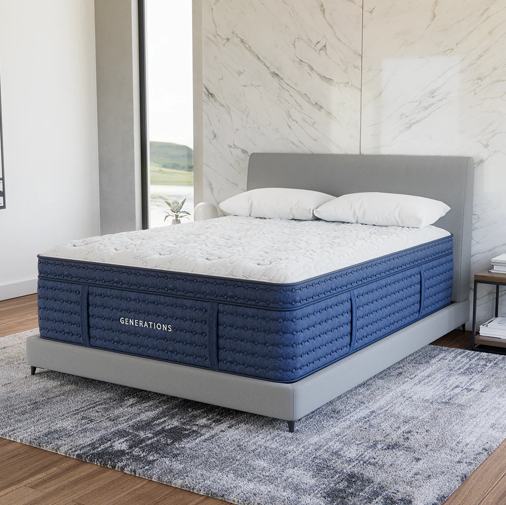 Generations 2.0 Tradition 2.0 Luxe Blue Twin XL 15.5" Medium Mattress