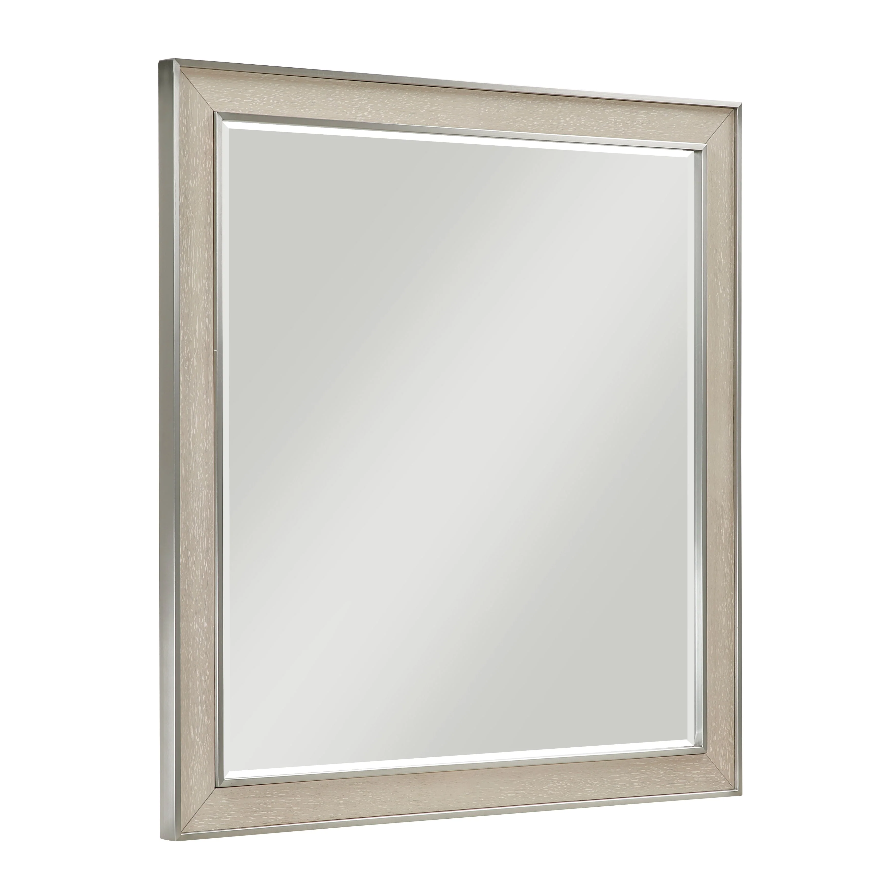 Genoa Light Oak Bedroom Mirror (Mirror Only)