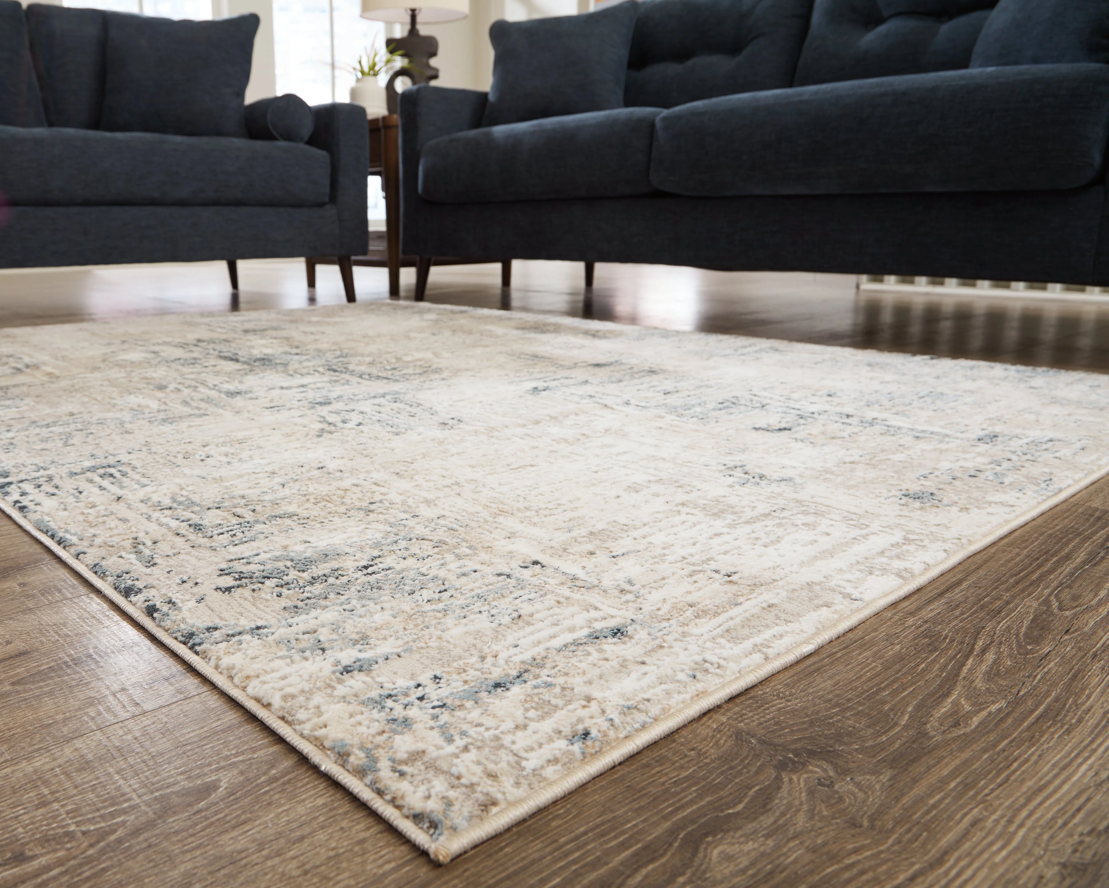 Gentor Blue/Ivory 8' x 10' Rug - Image 3