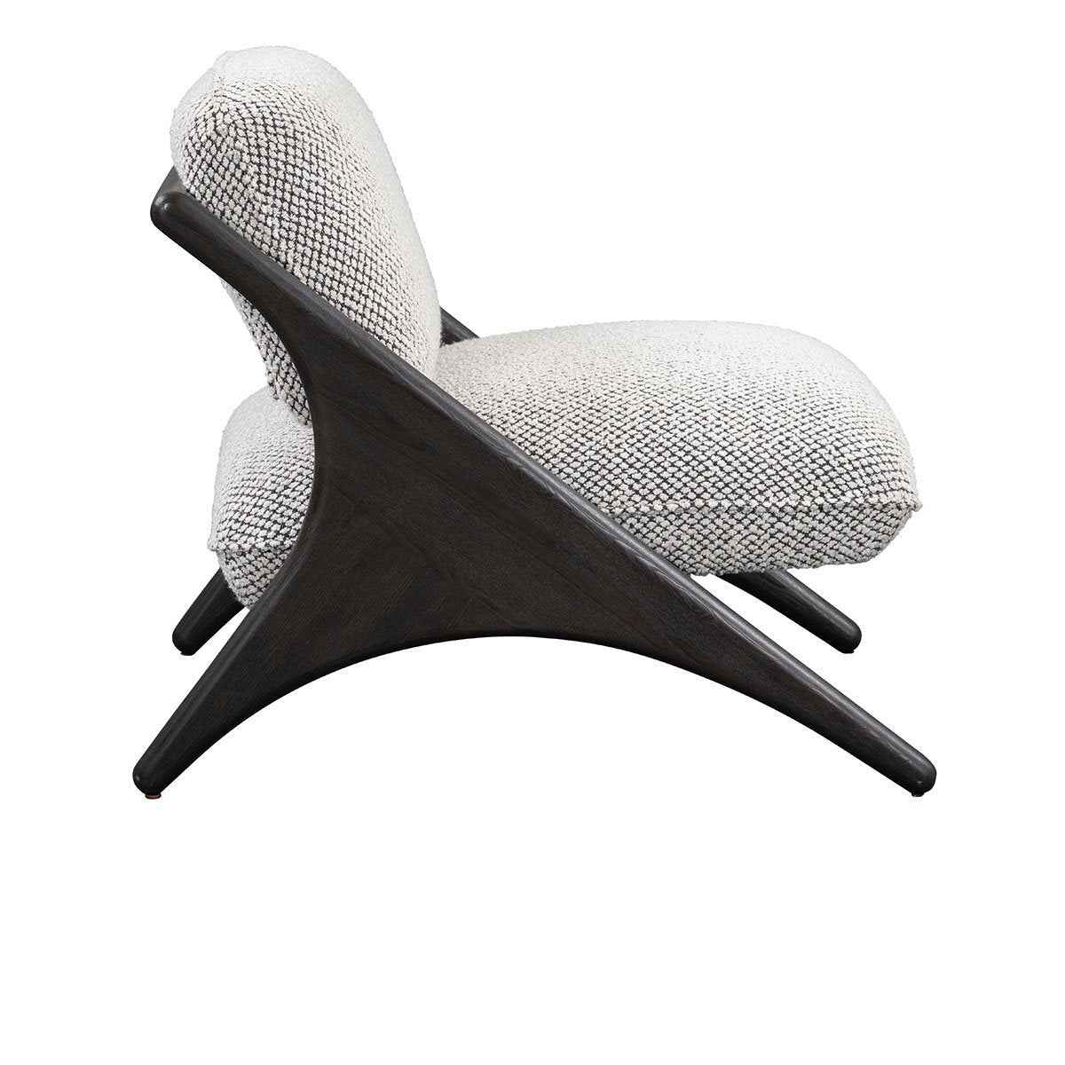 Georgia Accent Chair - Gray - Image 3