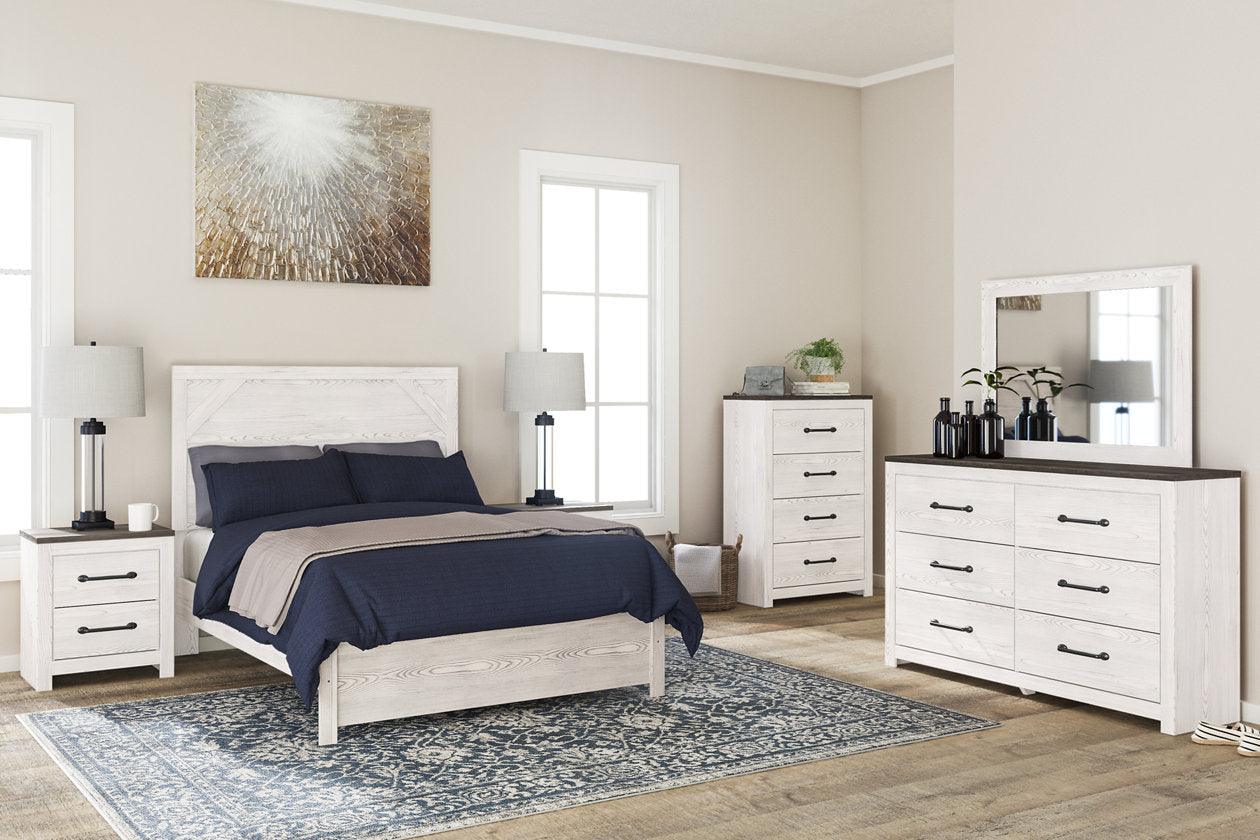 Gerridan White/Gray Full Panel Bed - Image 6