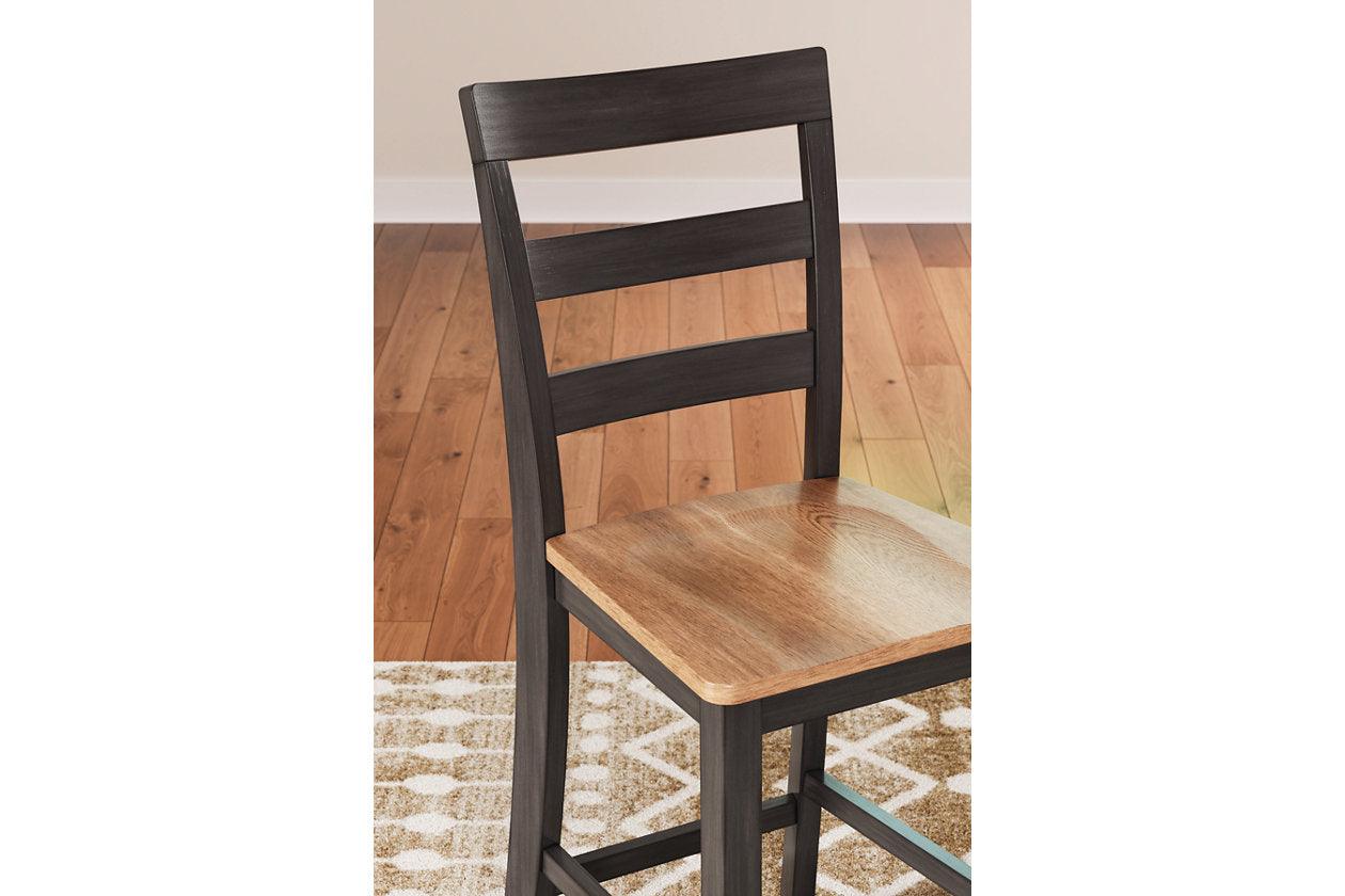 Gesthaven Natural/Brown Counter Height Dining Table and 2 Barstools - Image 17
