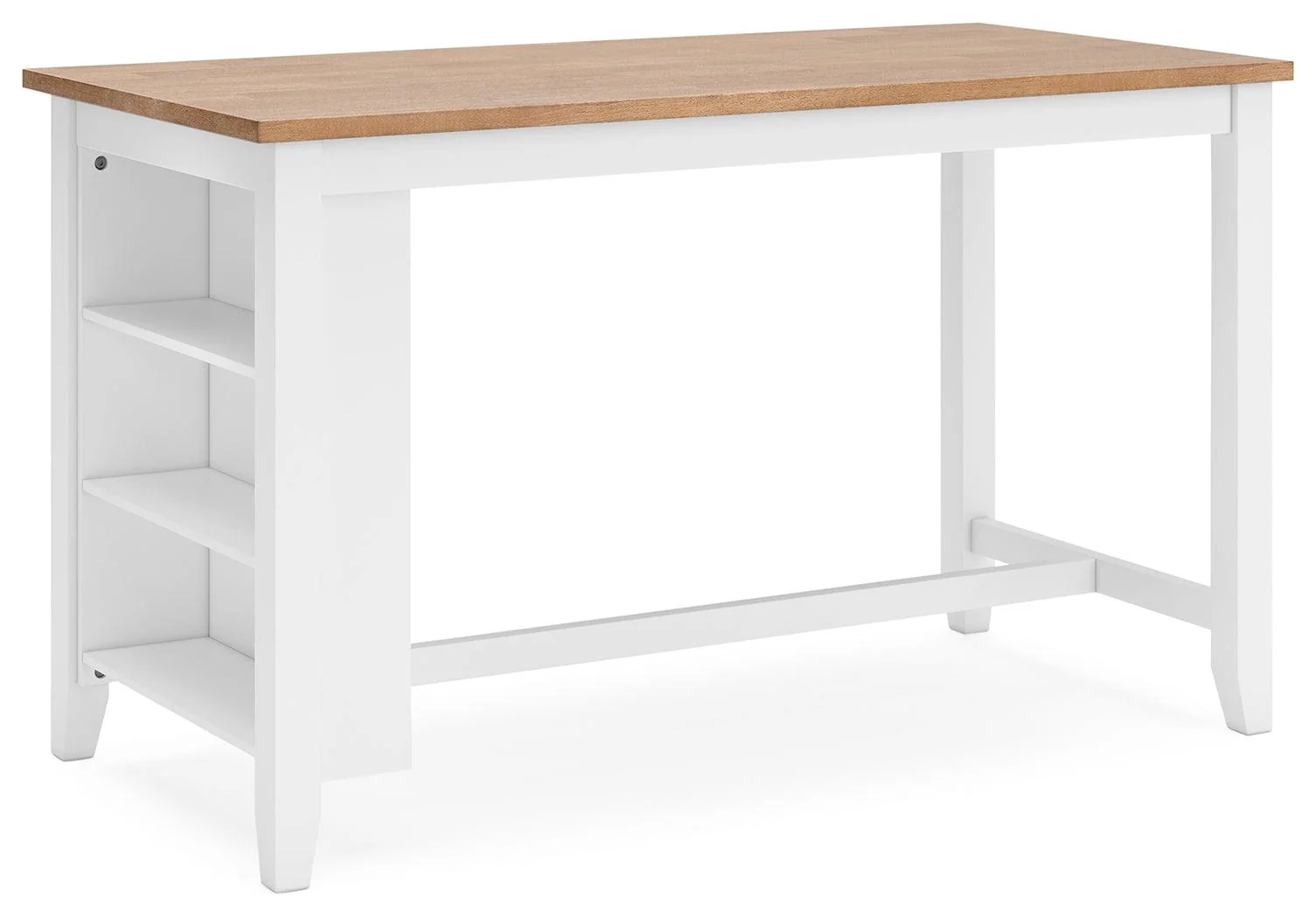 Gesthaven Natural/White Counter Height Dining Table - Image 2