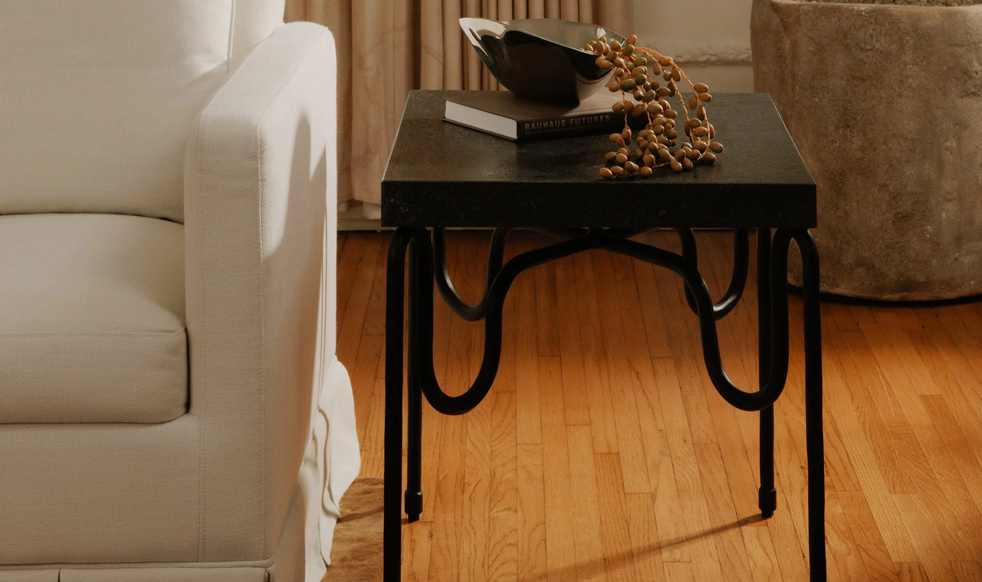Getty Side Table Black Granite - Image 7